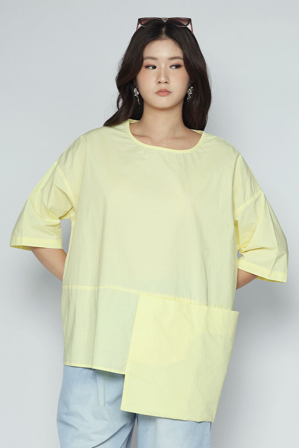 Poe Top in Yellow