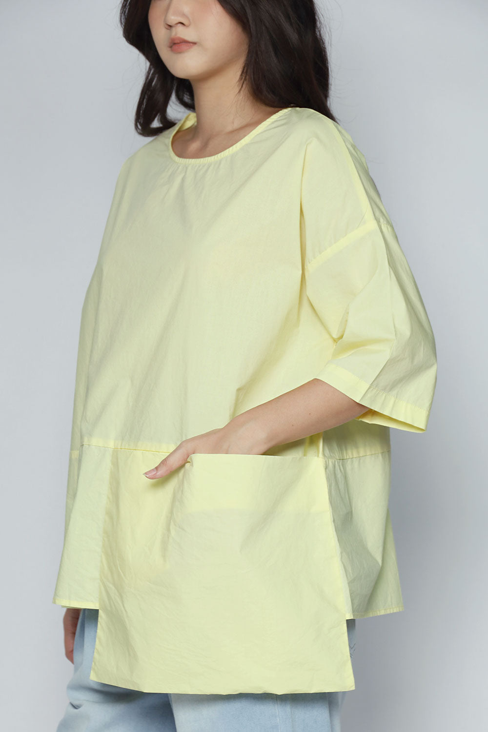Poe Top in Yellow
