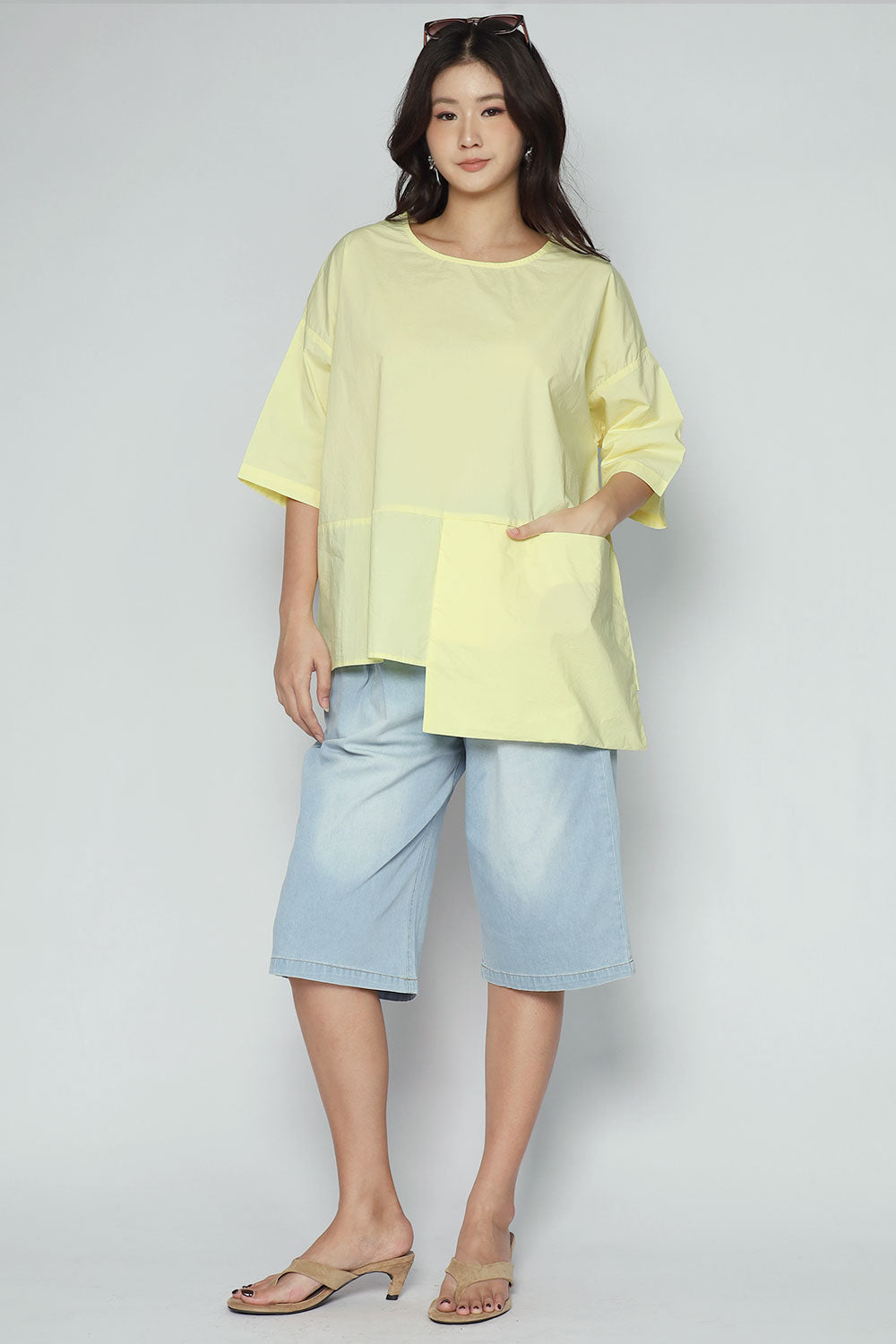 Poe Top in Yellow