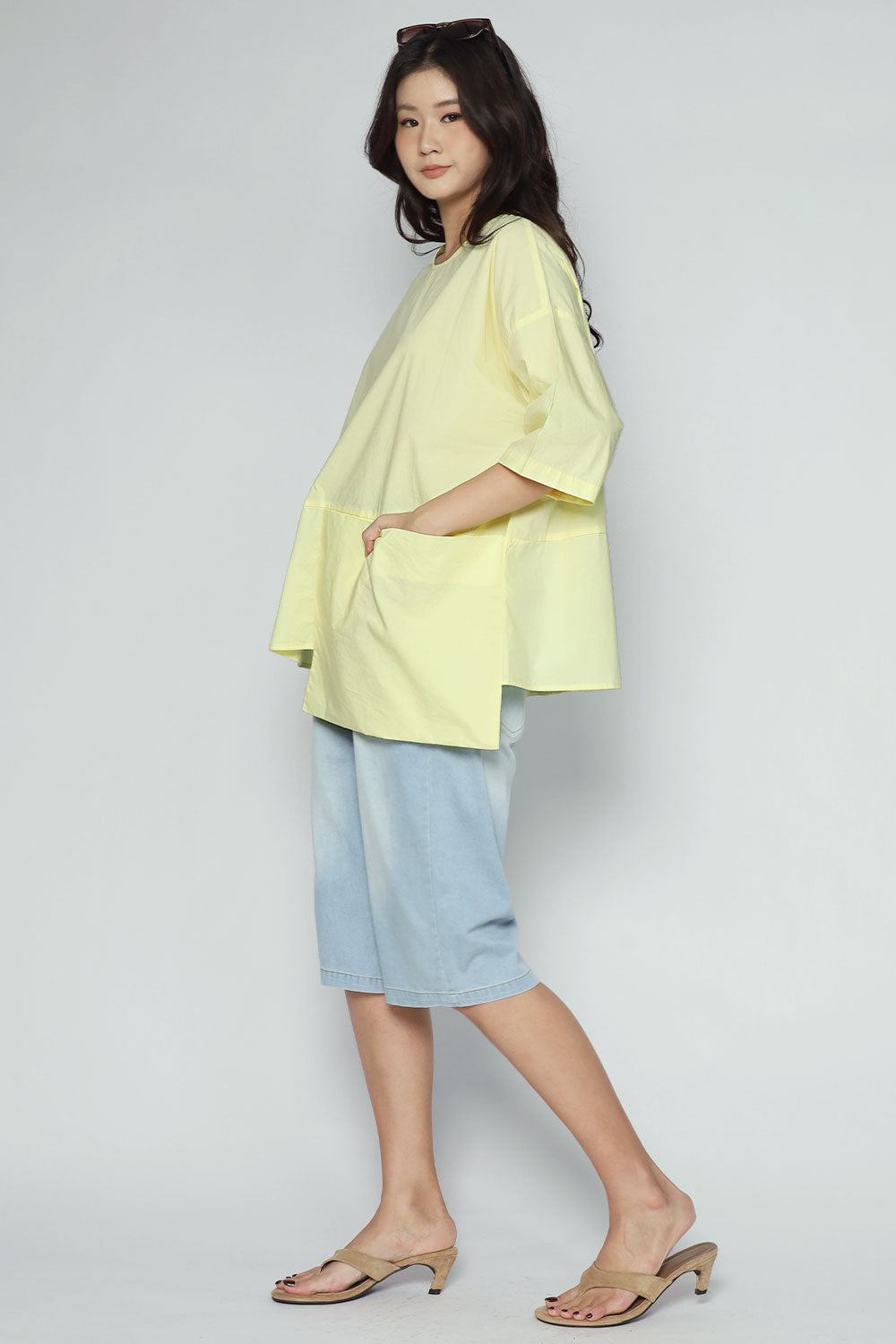 Poe Top in Yellow