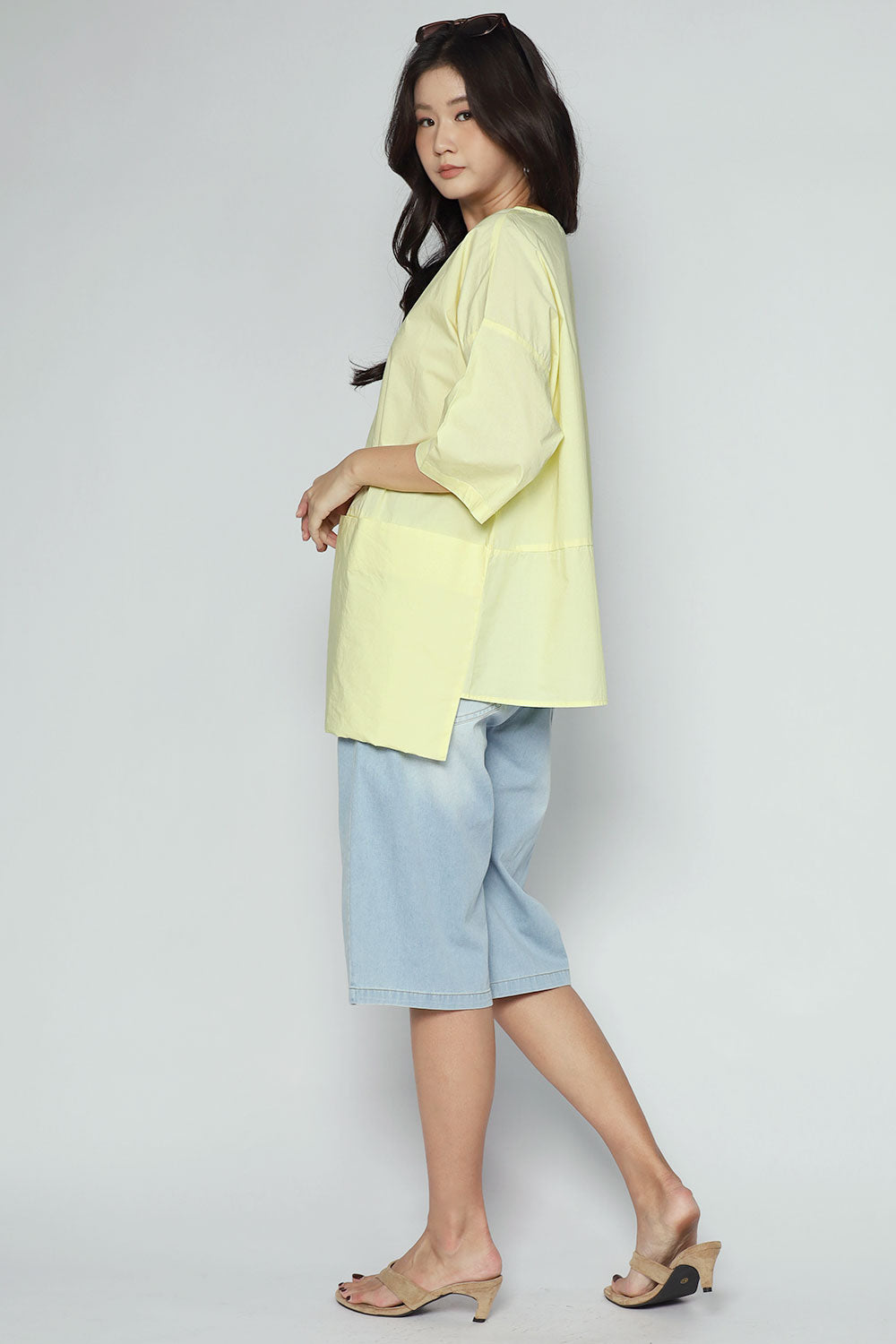 Poe Top in Yellow