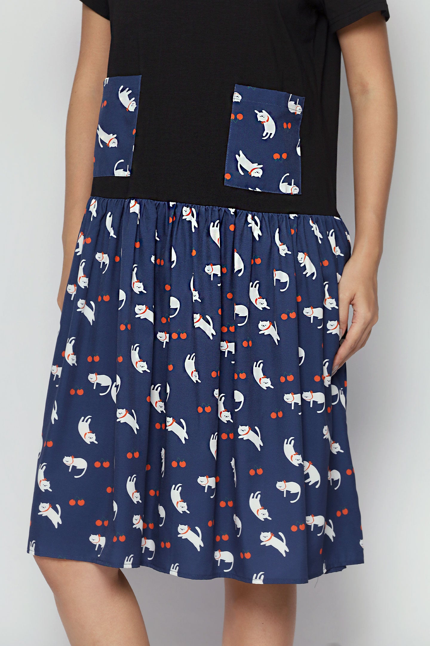 Polly Dress in Kitty Charm