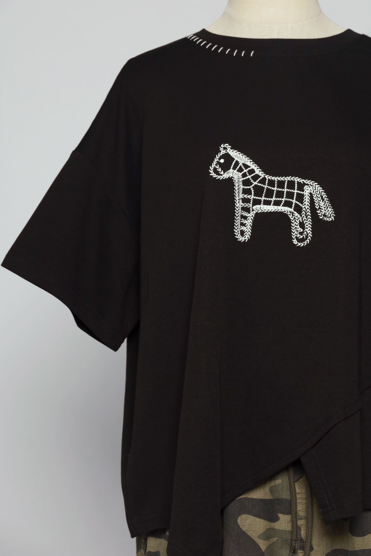 PO - Pony Club Embroidered Top