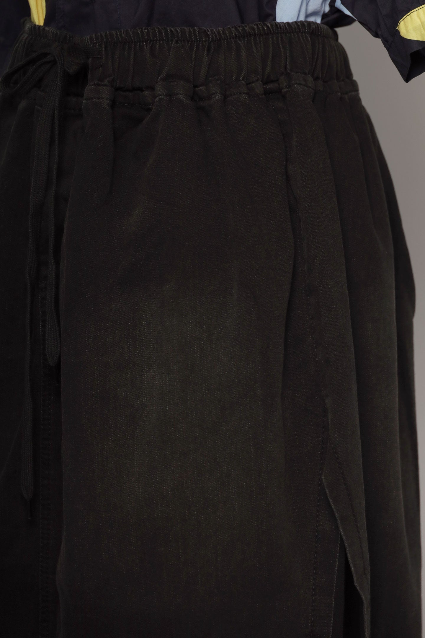 PO - Popie Denim Skorts in Black