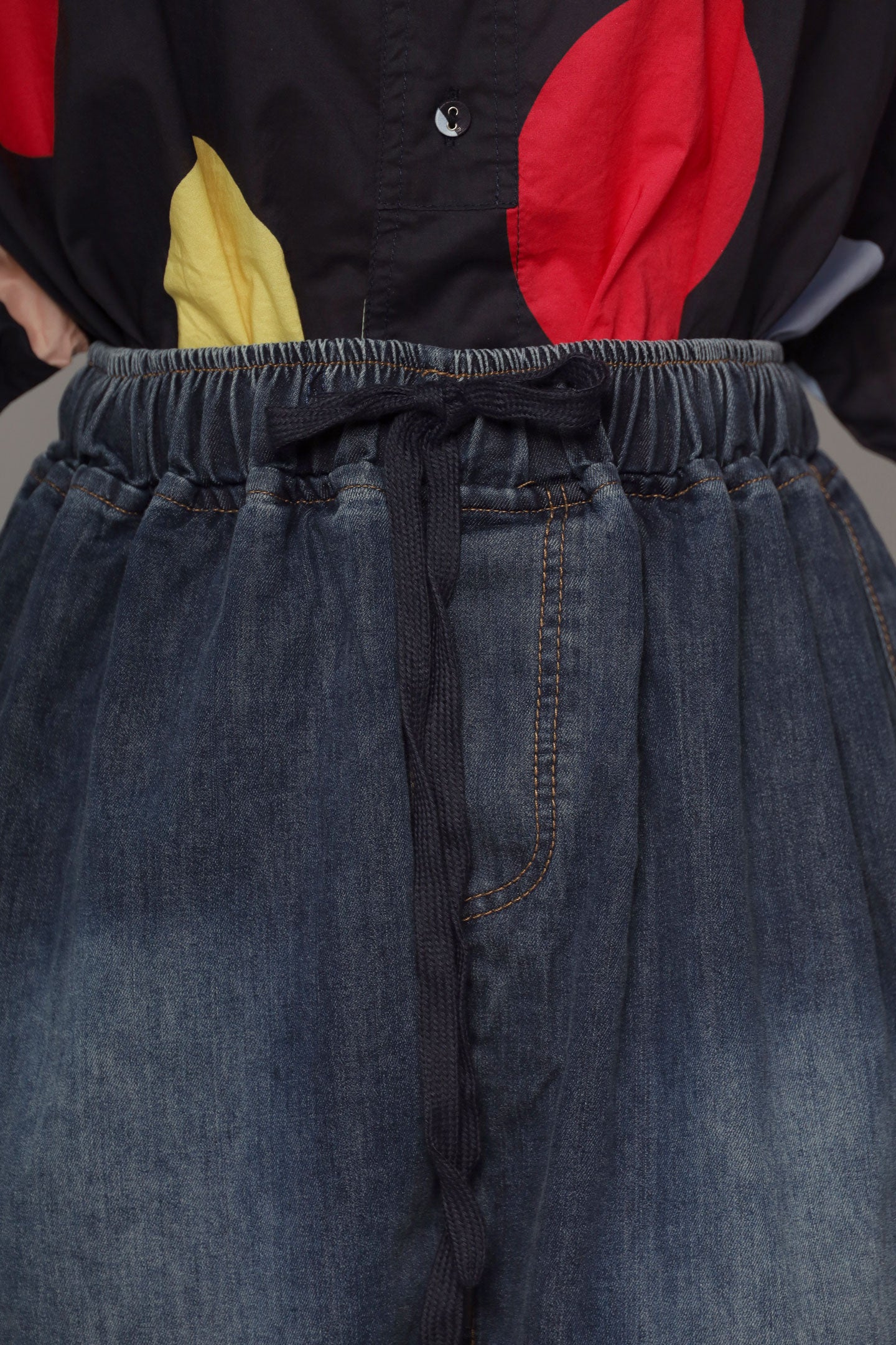 PO - Popie Denim Skorts in Blue
