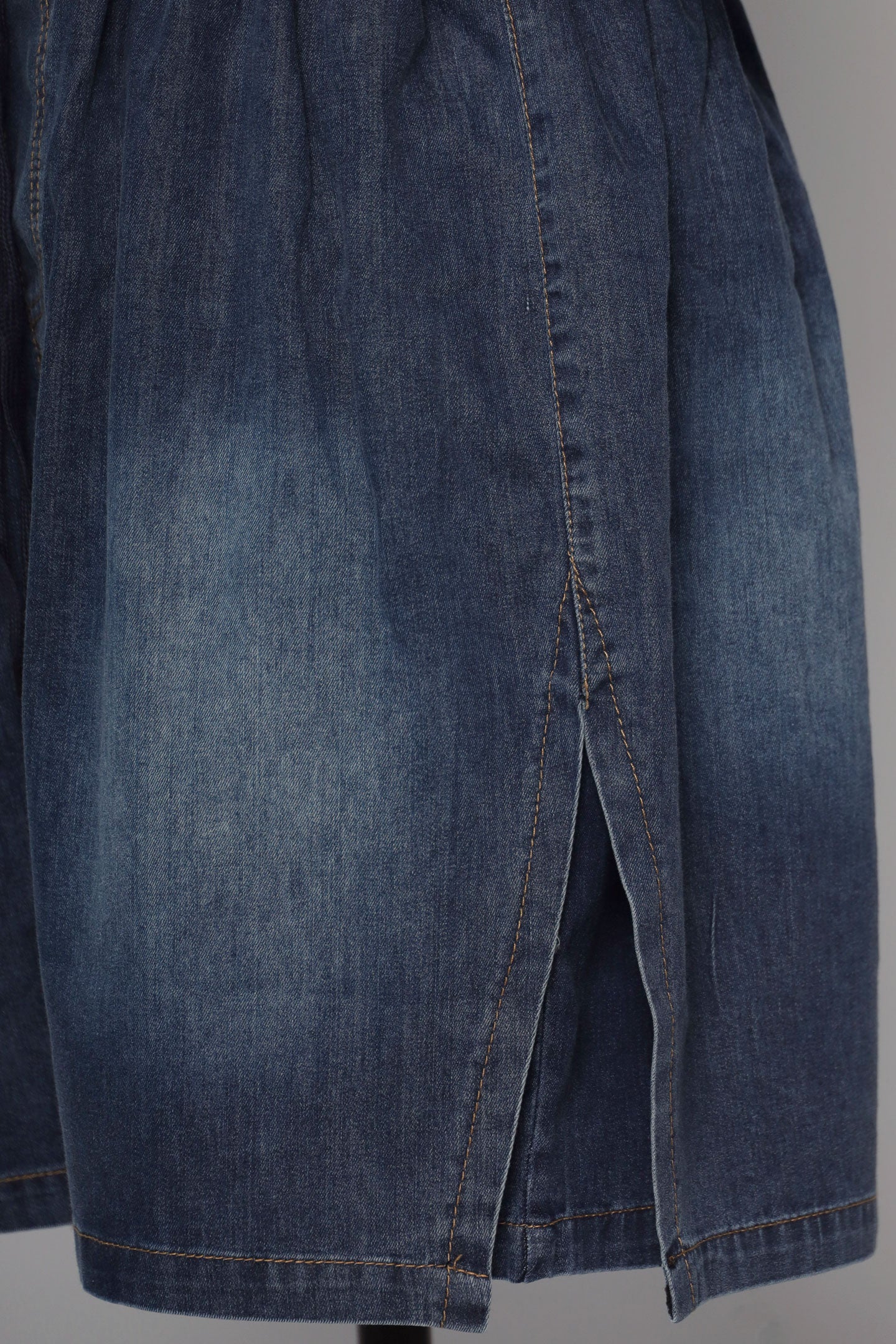 PO - Popie Denim Skorts in Blue