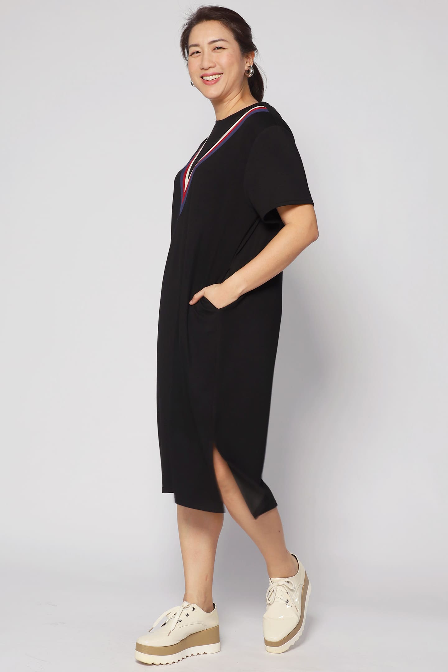 Press Dress in Black