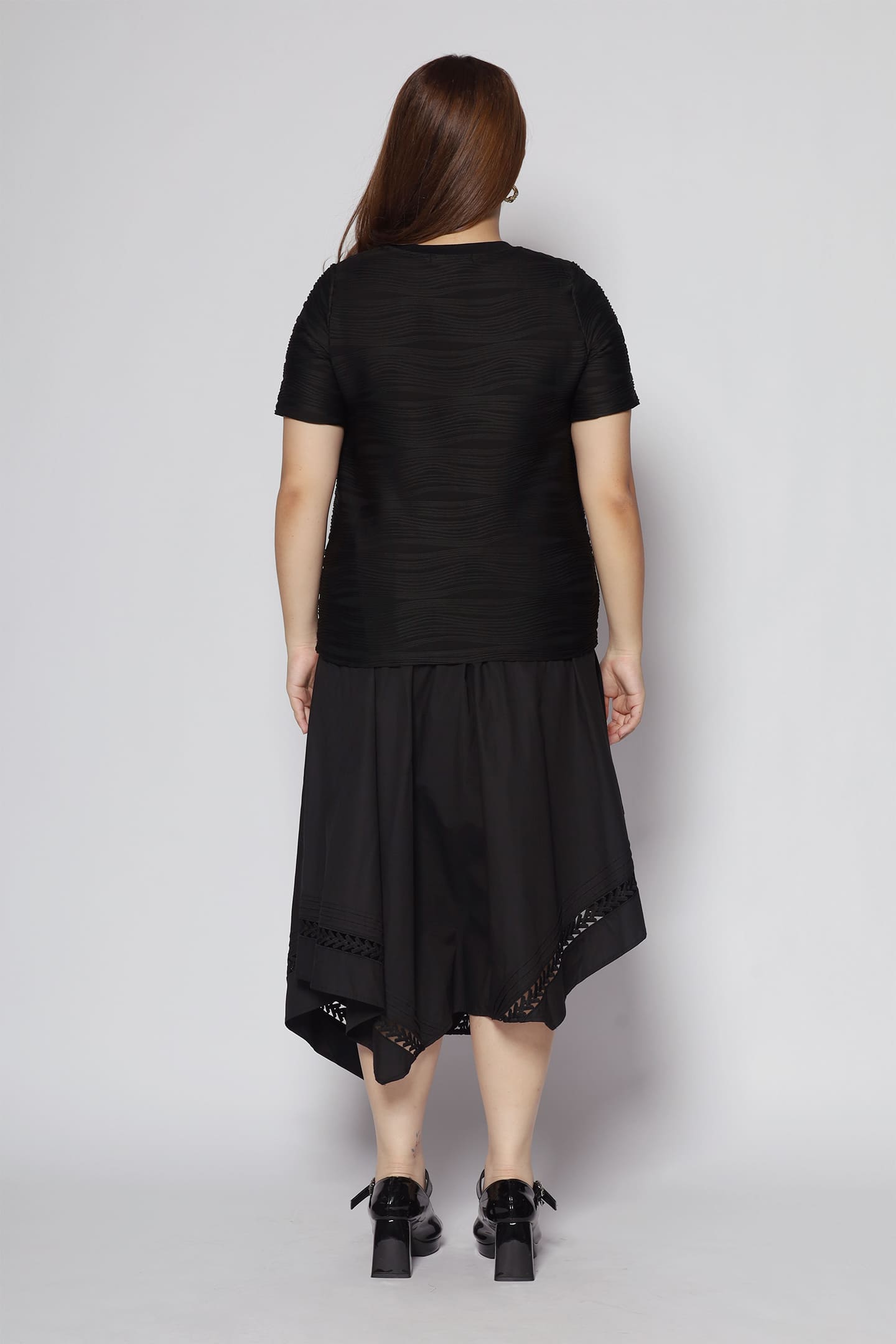 Prislin Wave Top in Black