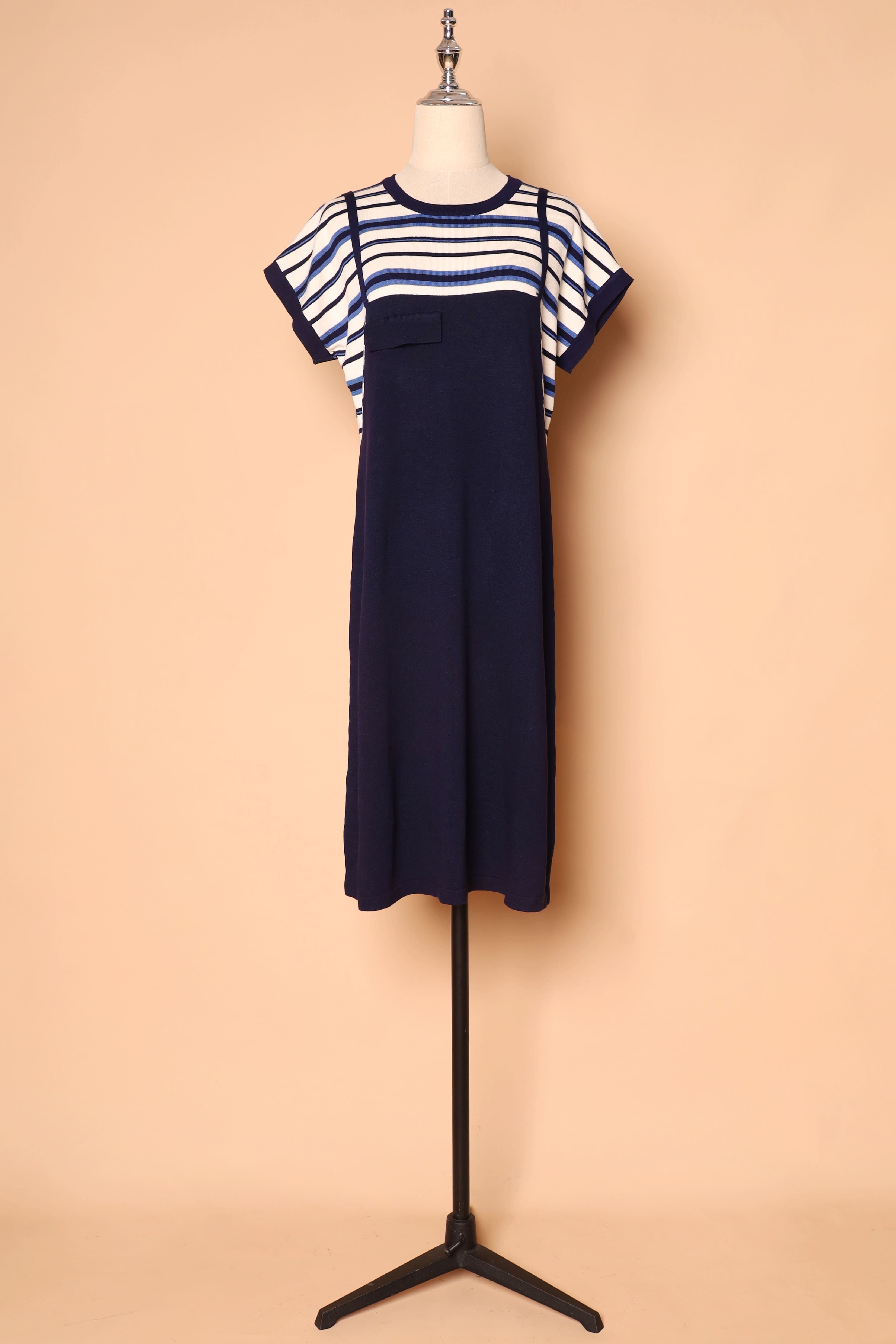 PO - Psalm Stripes Dress in Knit