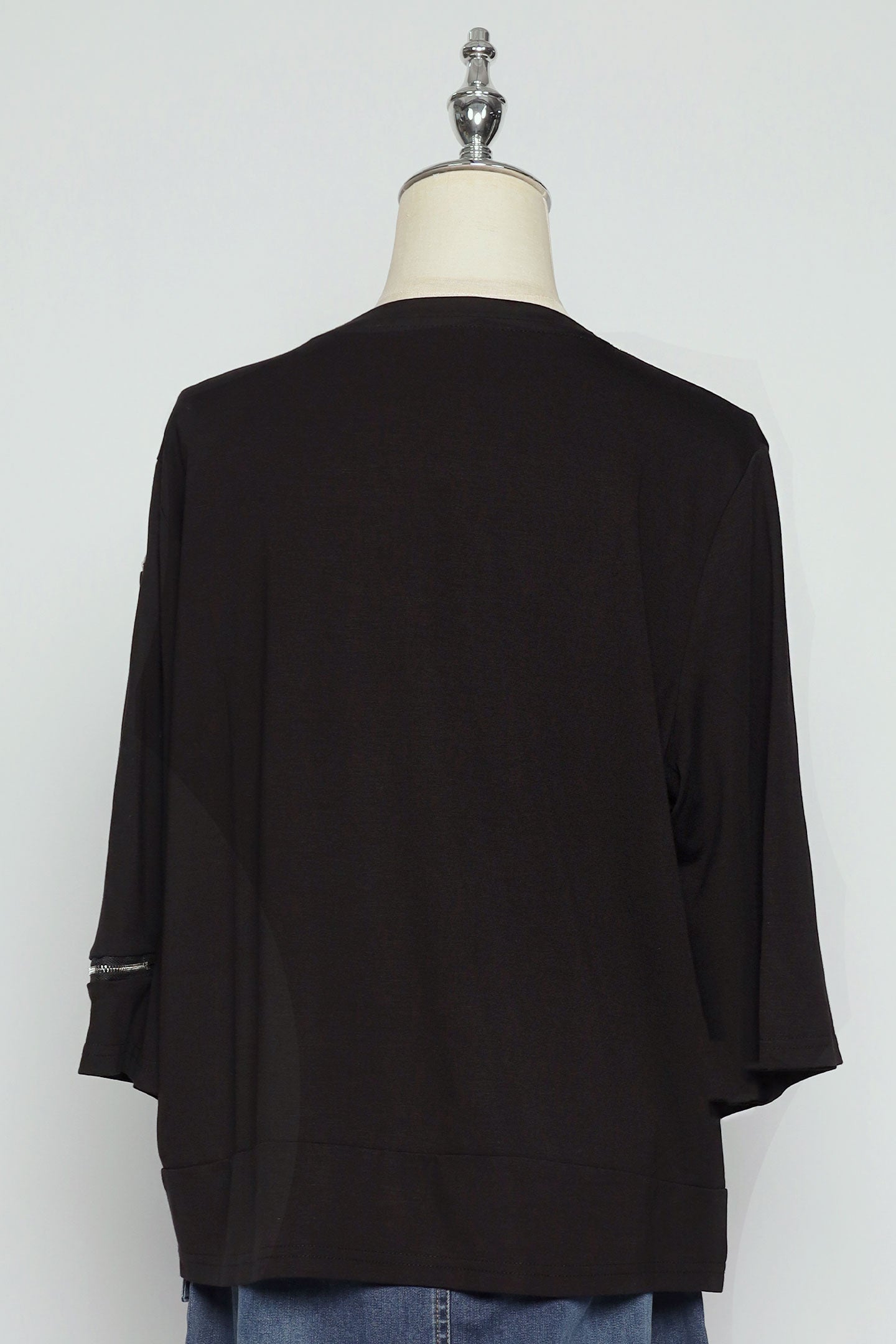 PO - Quartz Top in Black Zip