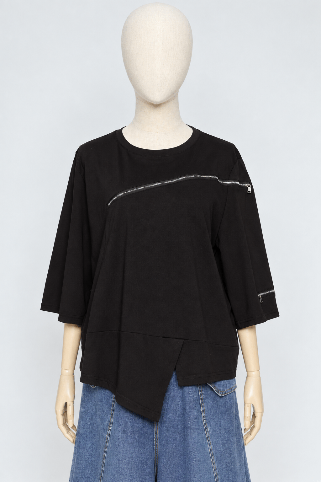 PO - Quartz Top in Black Zip