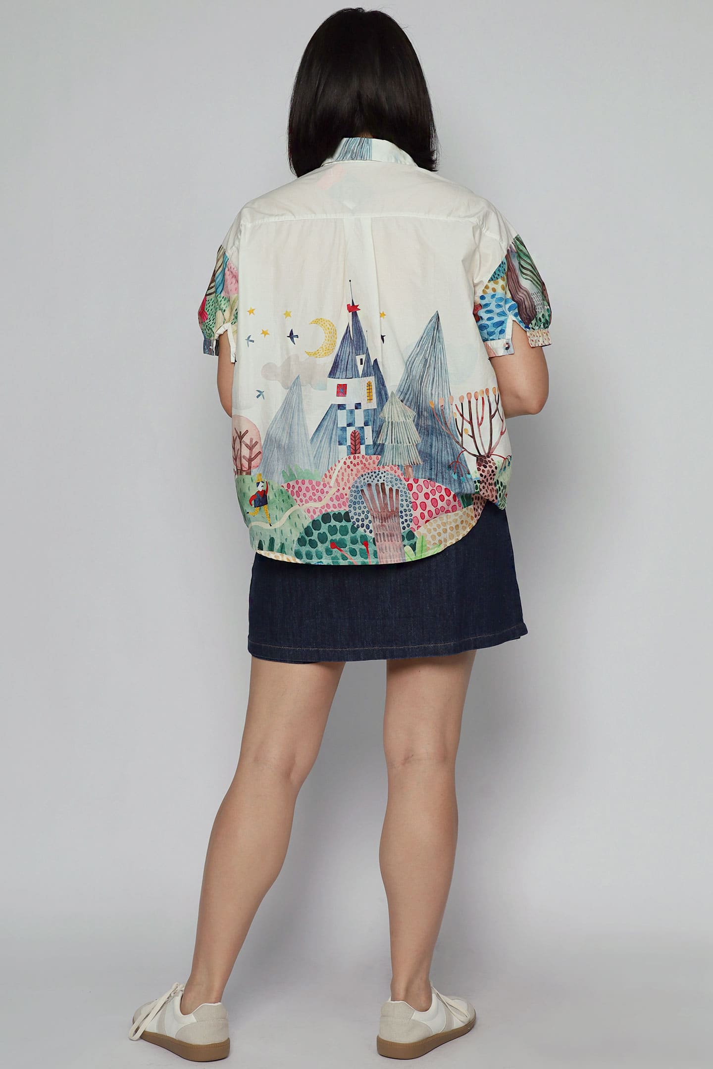 Quirky Top in Woods Cream