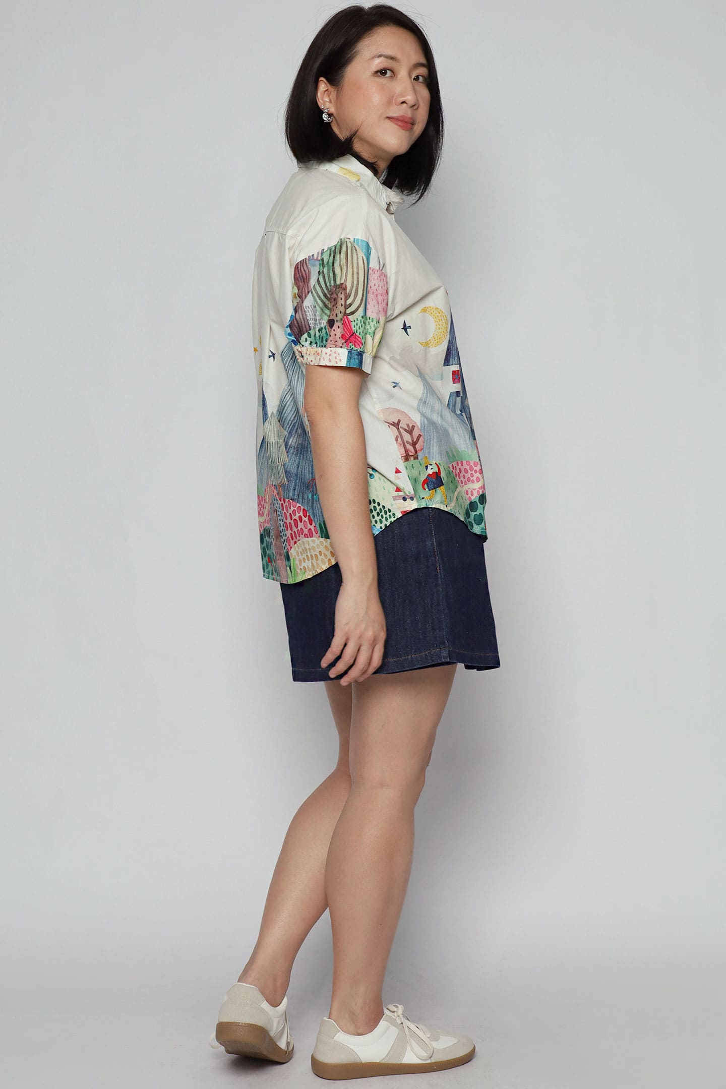 Quirky Top in Woods Cream