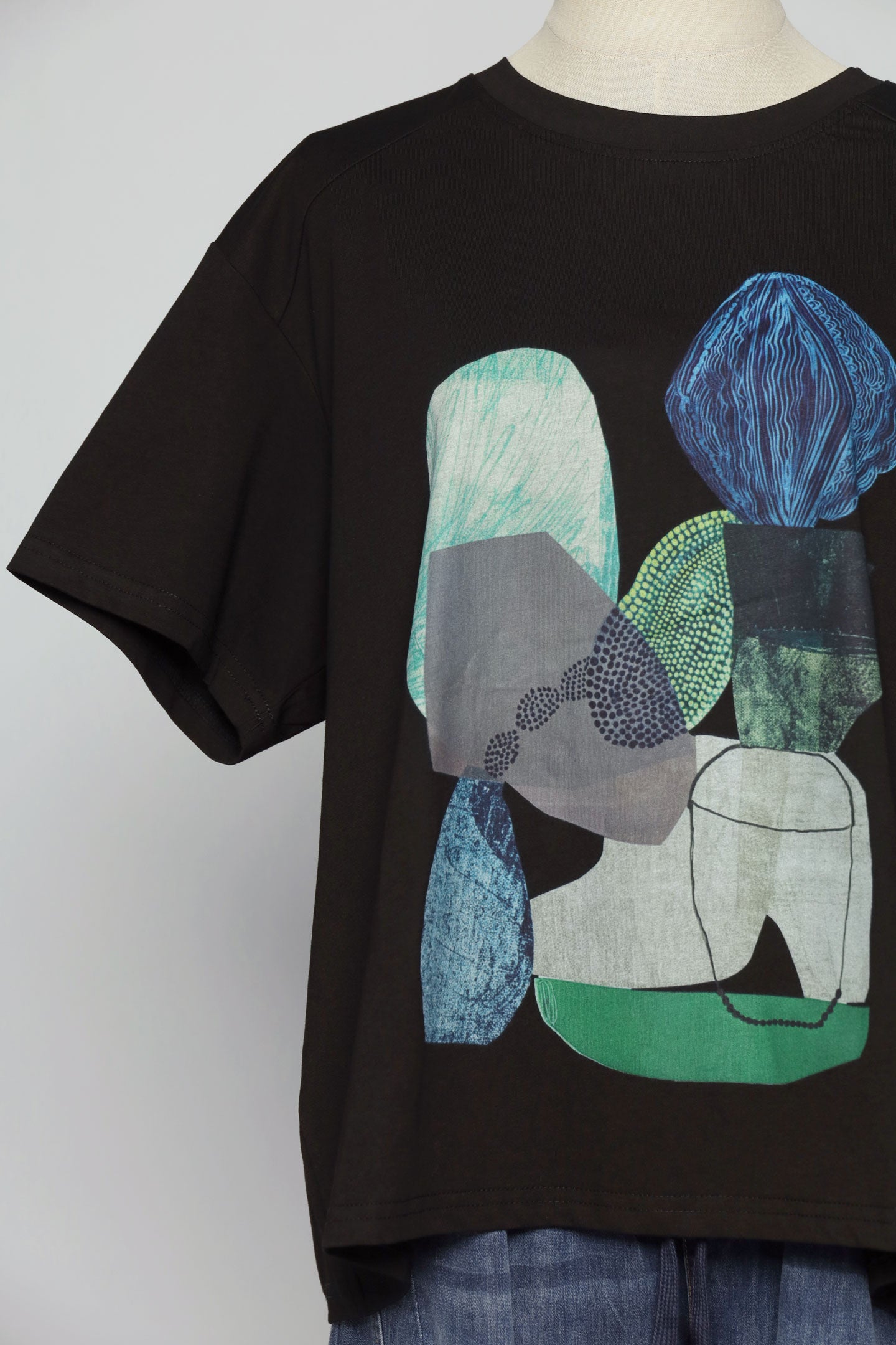 PO - Raenelle Abstract Printed Top