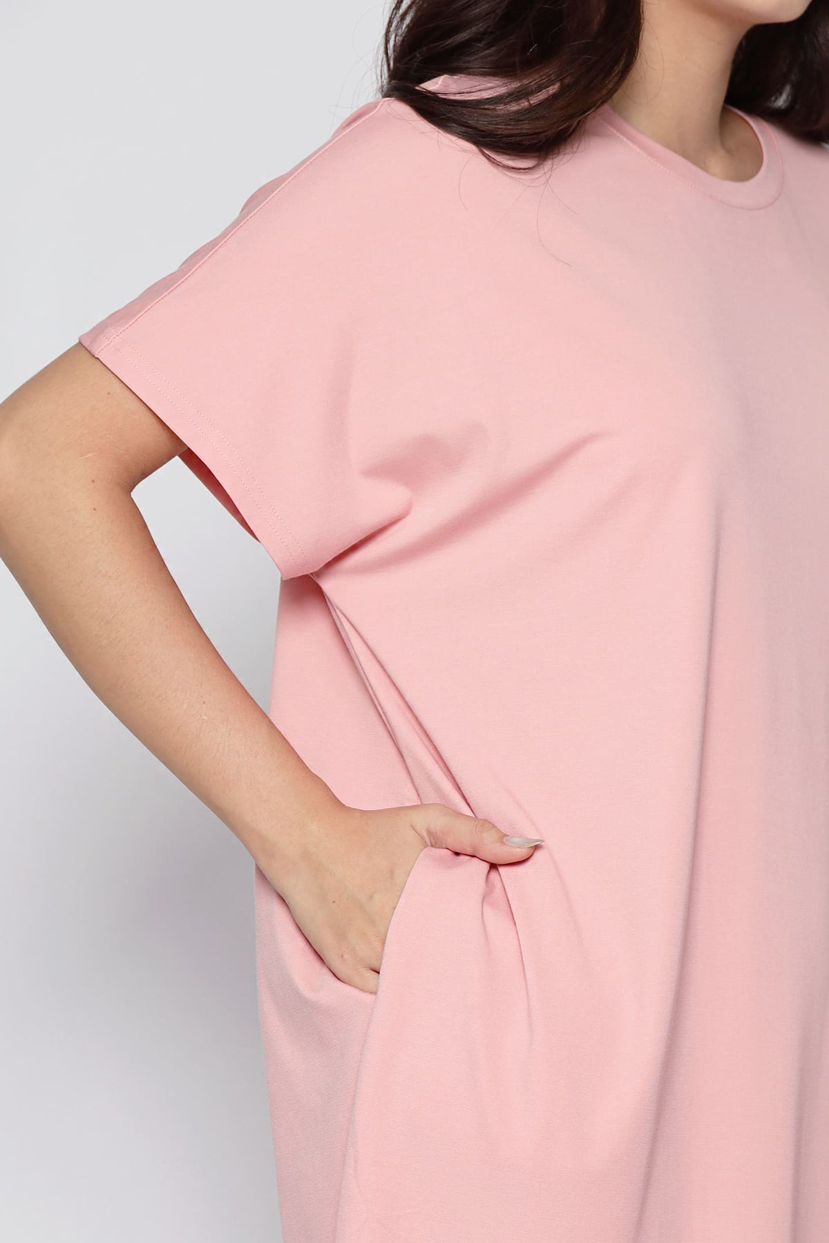 TENCEL - Sleepy Girl Pyjamas Dress in Raspberry Swirl