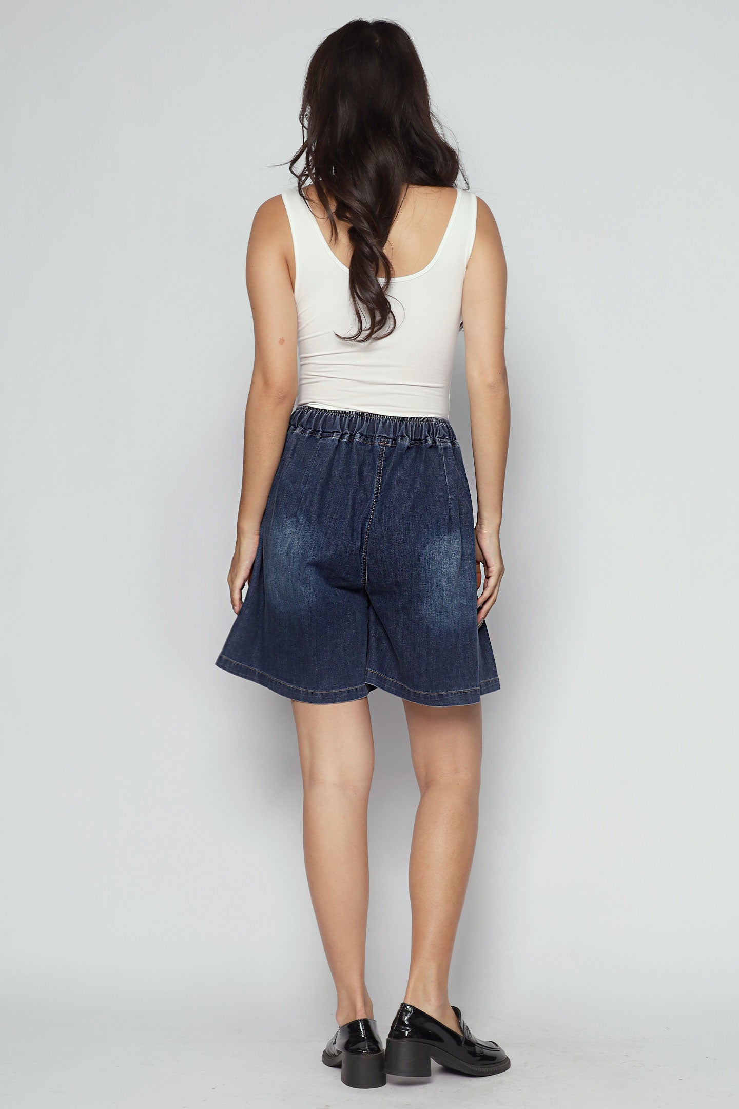 Rayney Denim Shorts in Blue