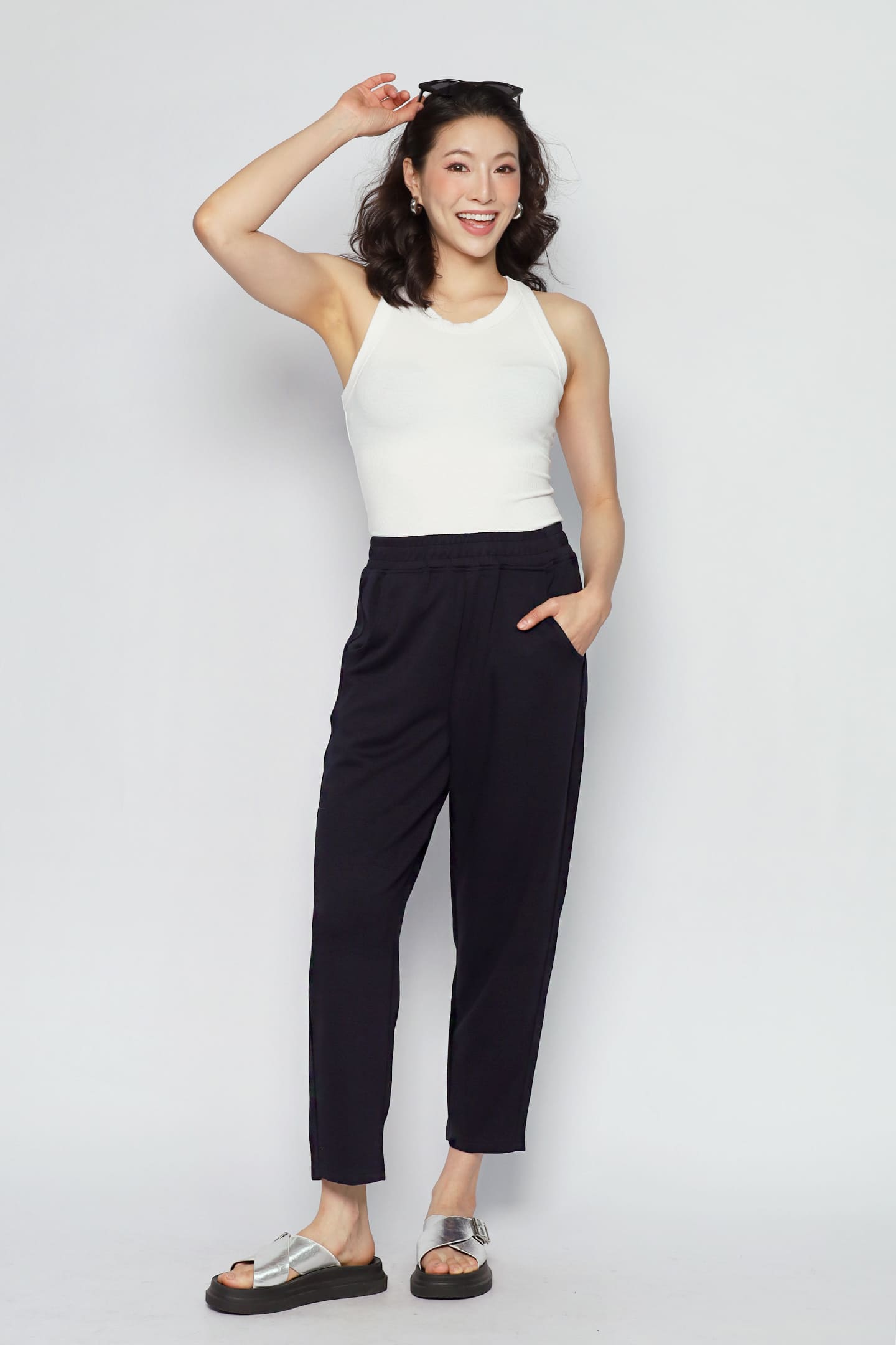 JOY - Ready to Go Pants in Blue