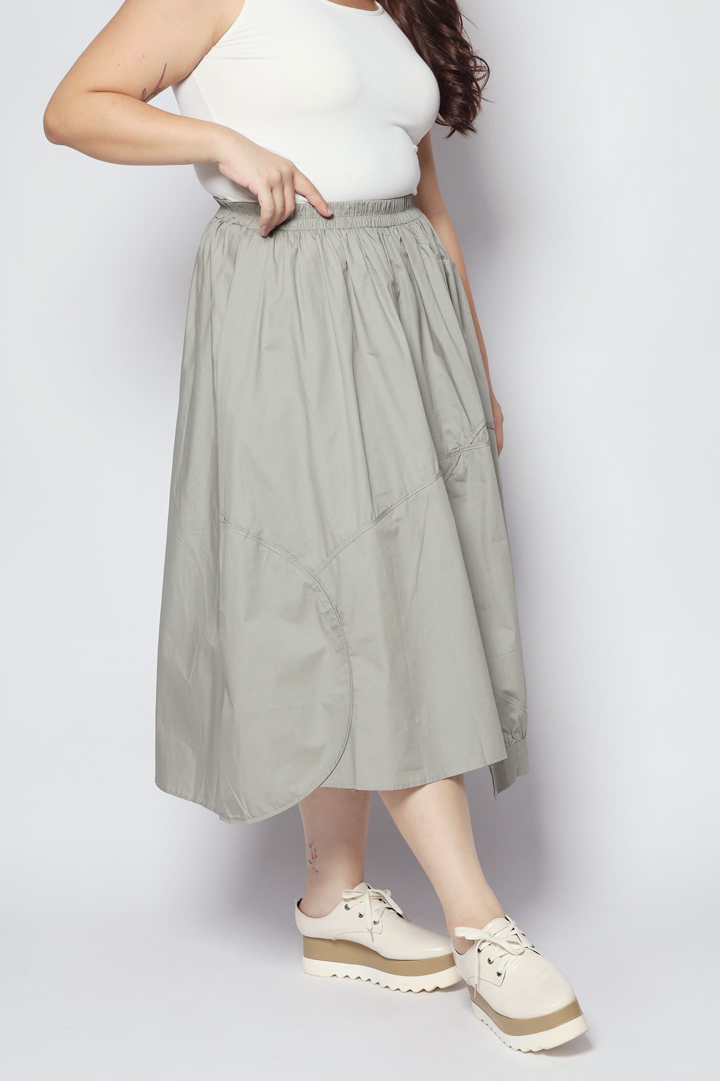 Ree Skirt in Grey