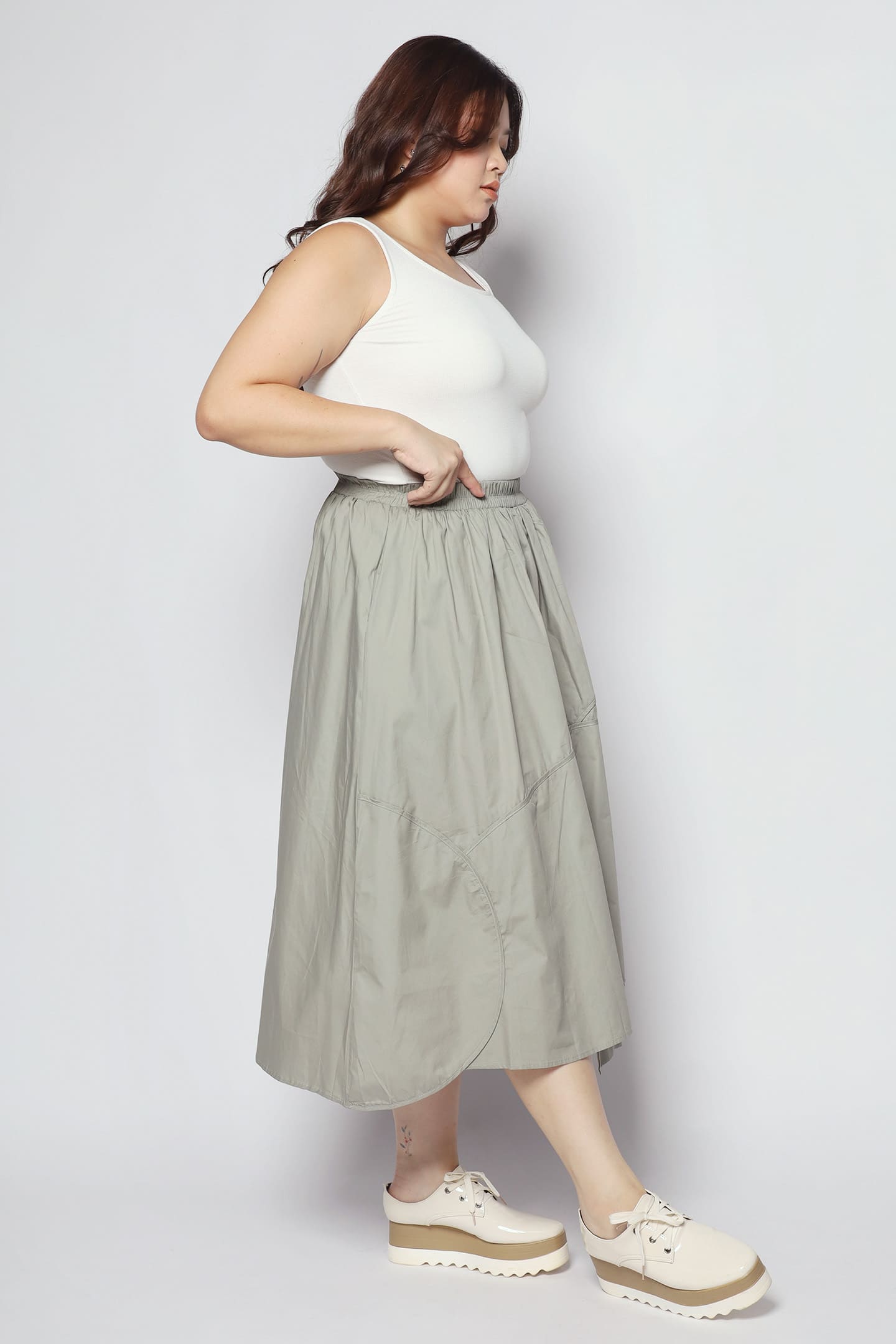 Ree Skirt in Grey