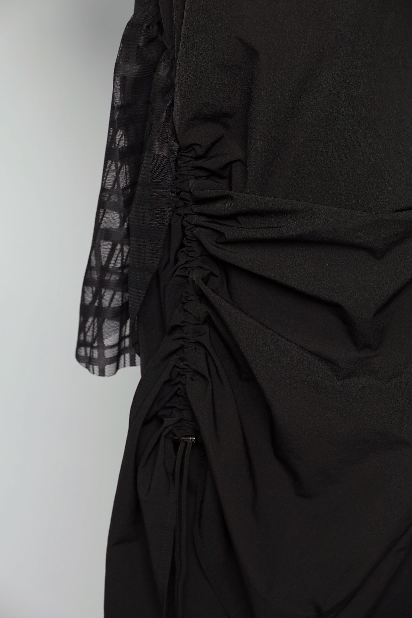 PO - Reeva Mesh Dress in Black