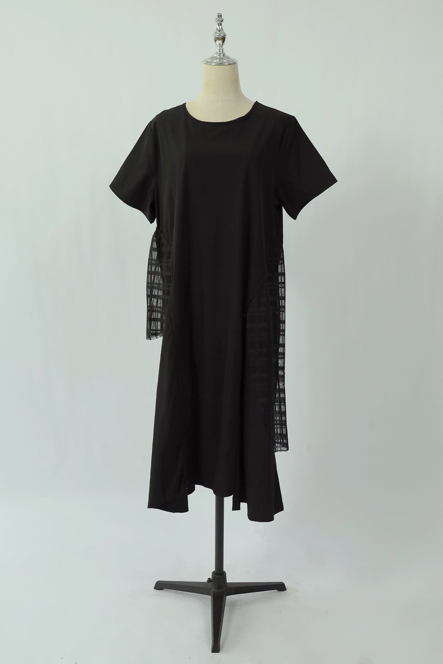 PO - Reeva Mesh Dress in Black