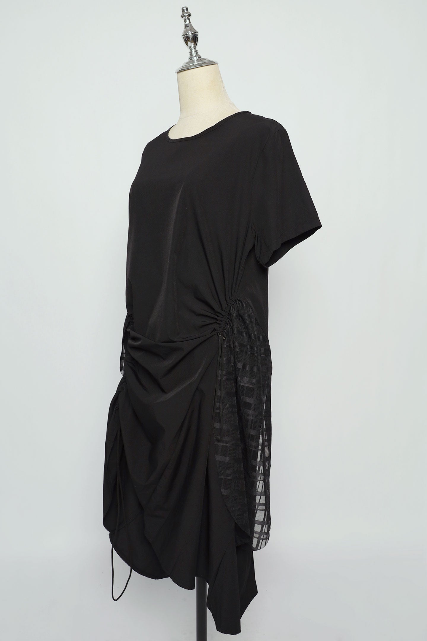 PO - Reeva Mesh Dress in Black