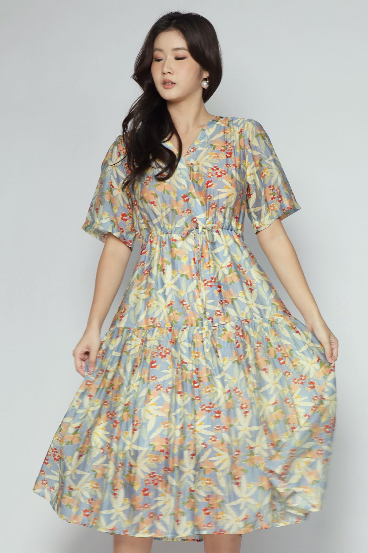 Reisha Dress in Floral Daydream