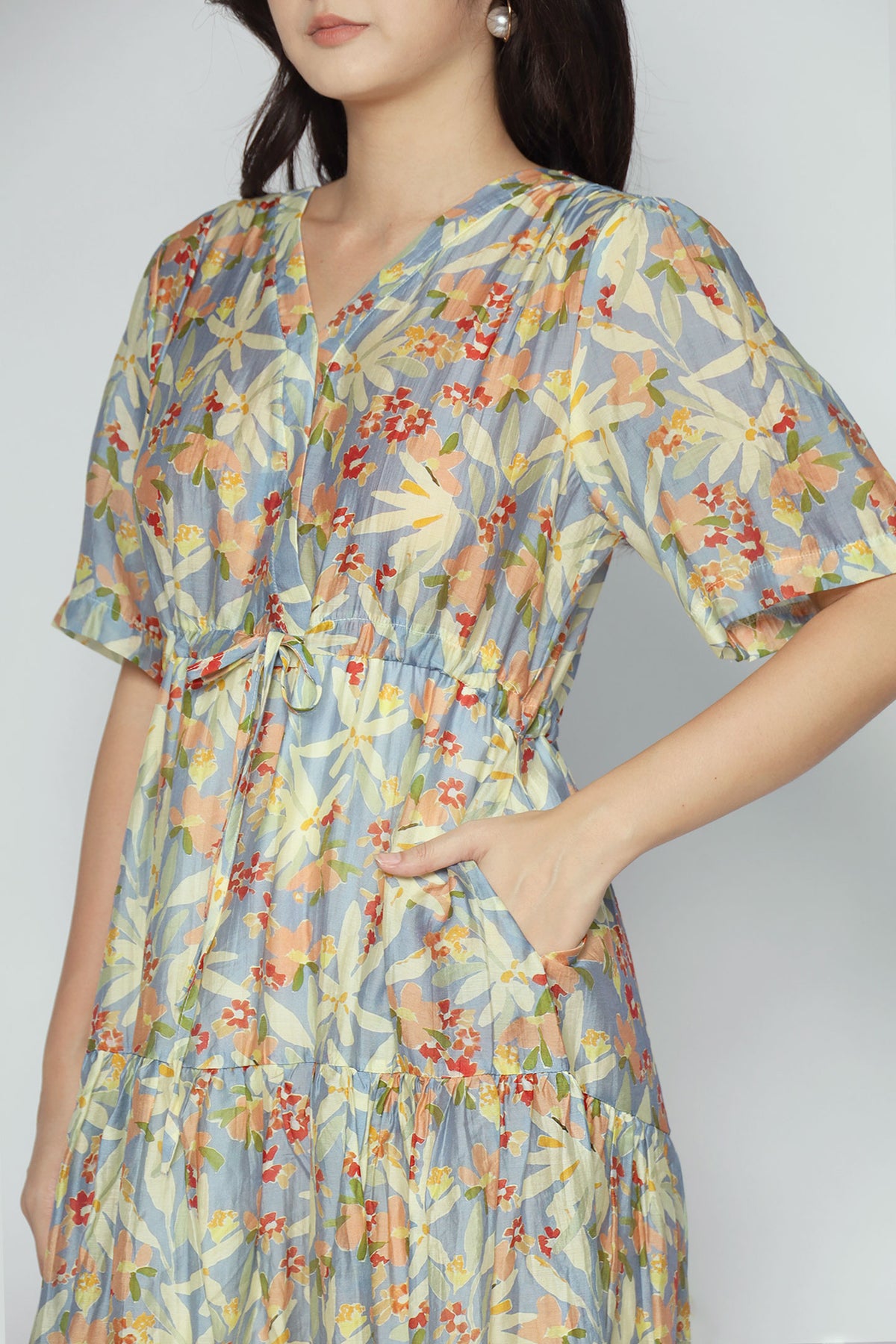 Reisha Dress in Floral Daydream
