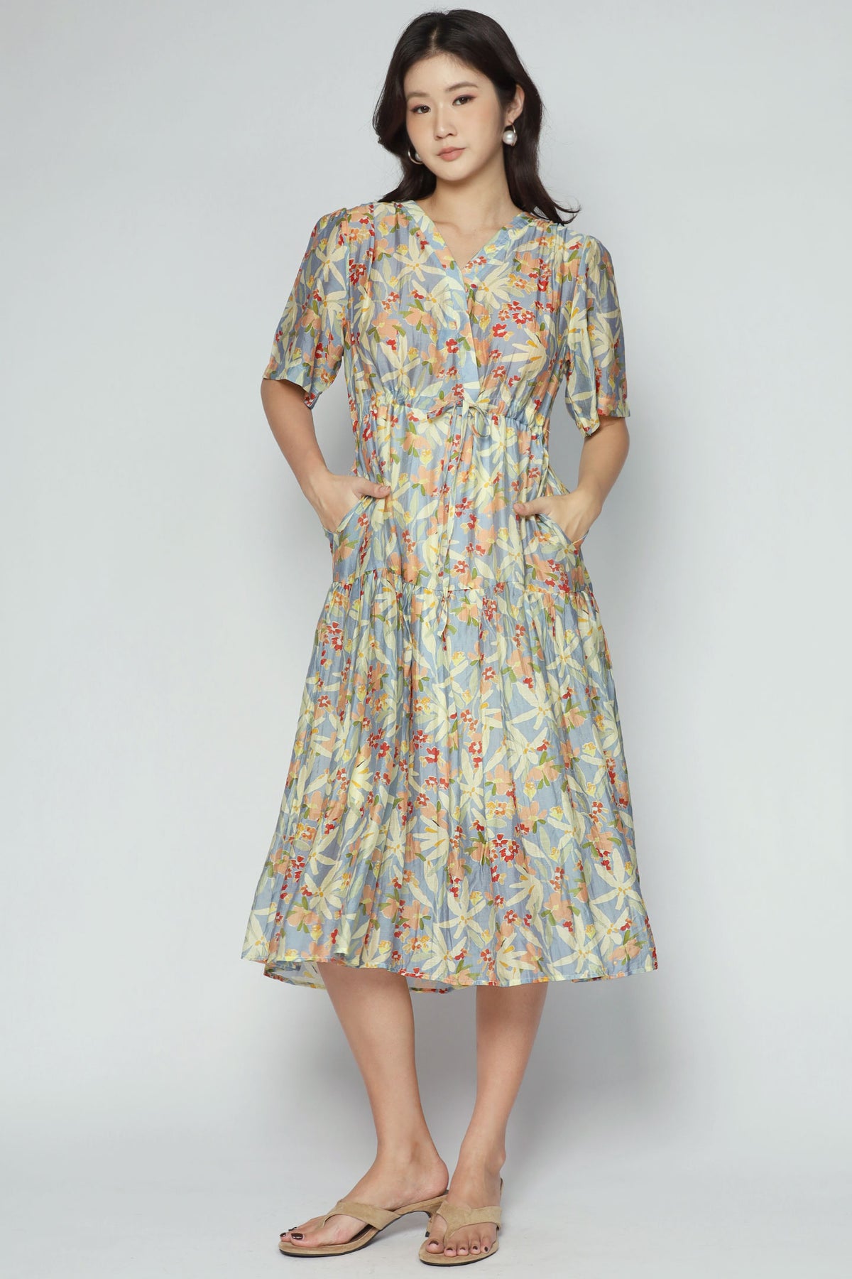 Reisha Dress in Floral Daydream