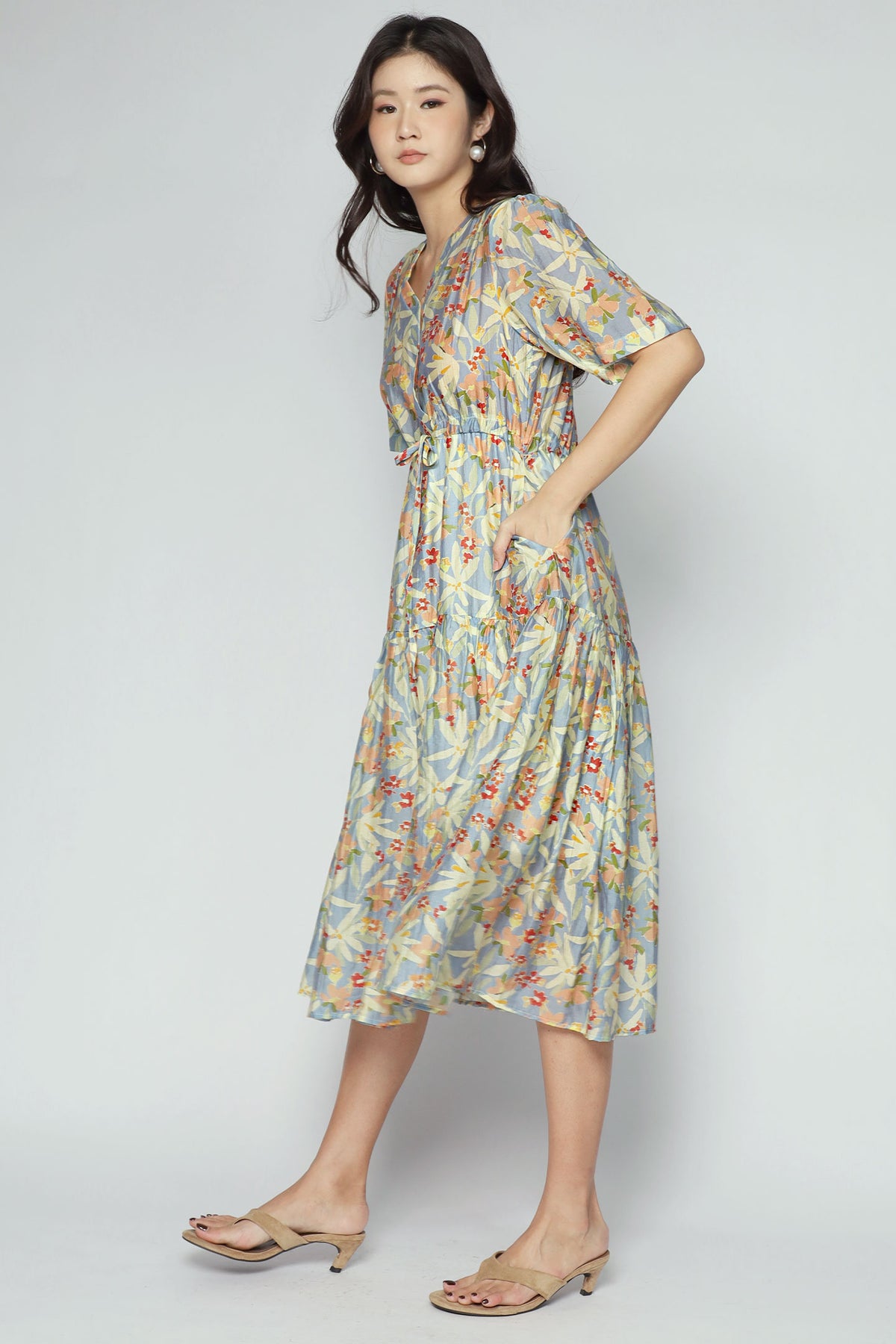 Reisha Dress in Floral Daydream