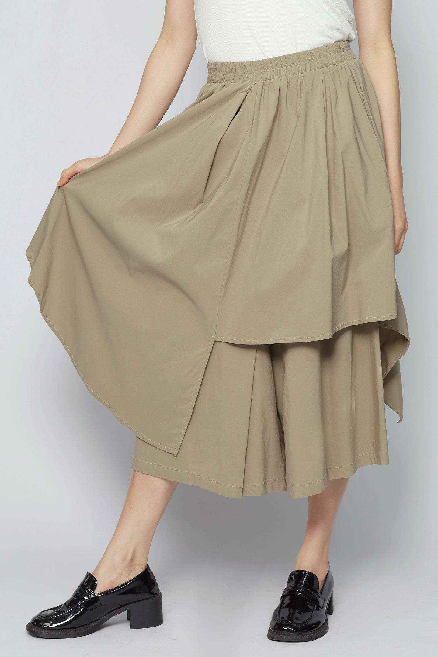 Ren Foldover Pants in Khaki