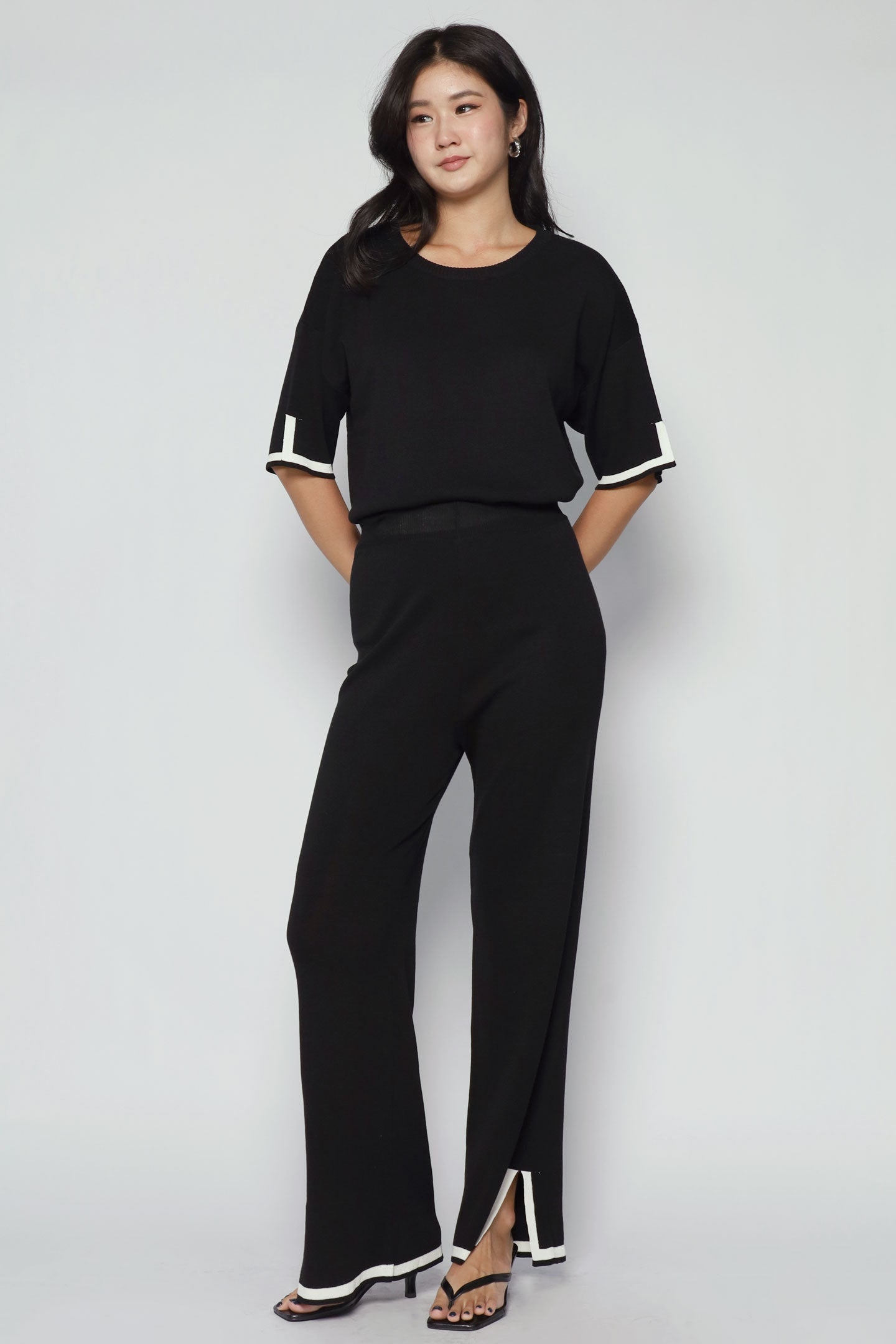 Rhea 2 in 1 Knit Top and Pants Set