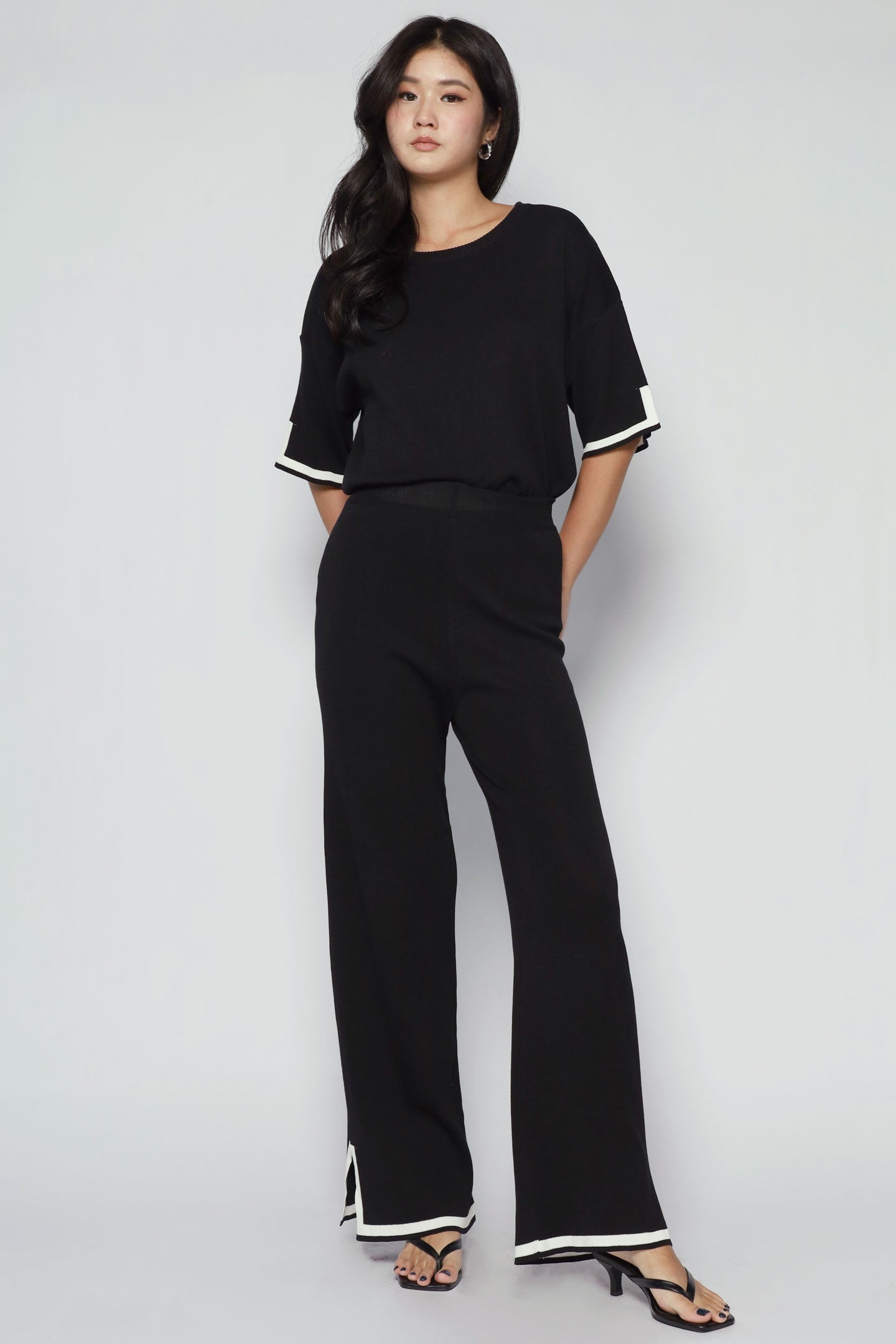 Rhea 2 in 1 Knit Top and Pants Set