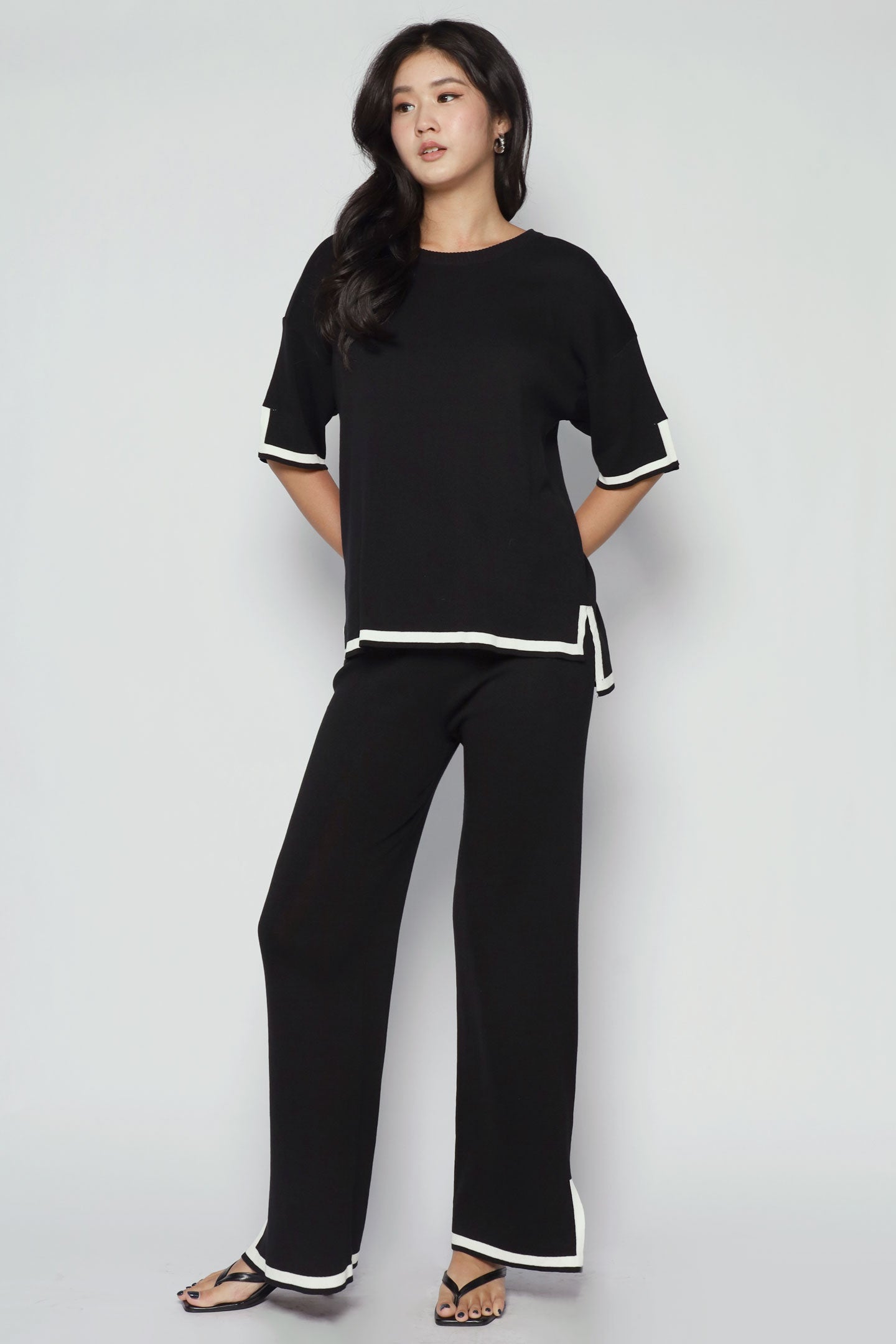 Rhea 2 in 1 Knit Top and Pants Set