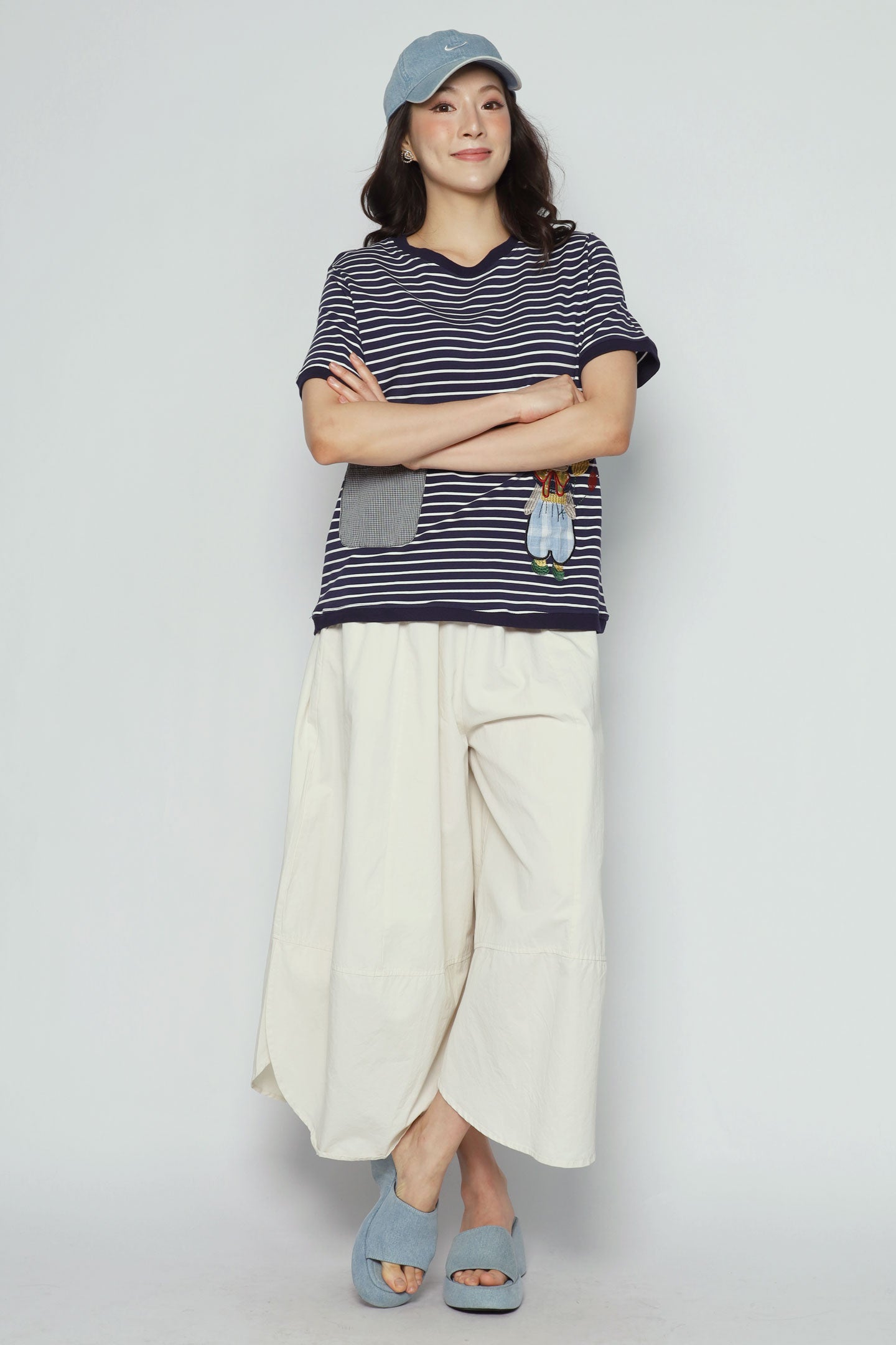 Ribbon Rabbit Stripes Top