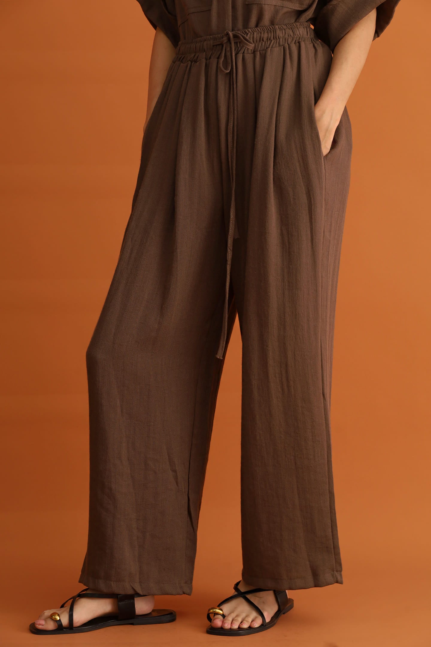 CHOSEN - Rio Pants in Cocoa Brown