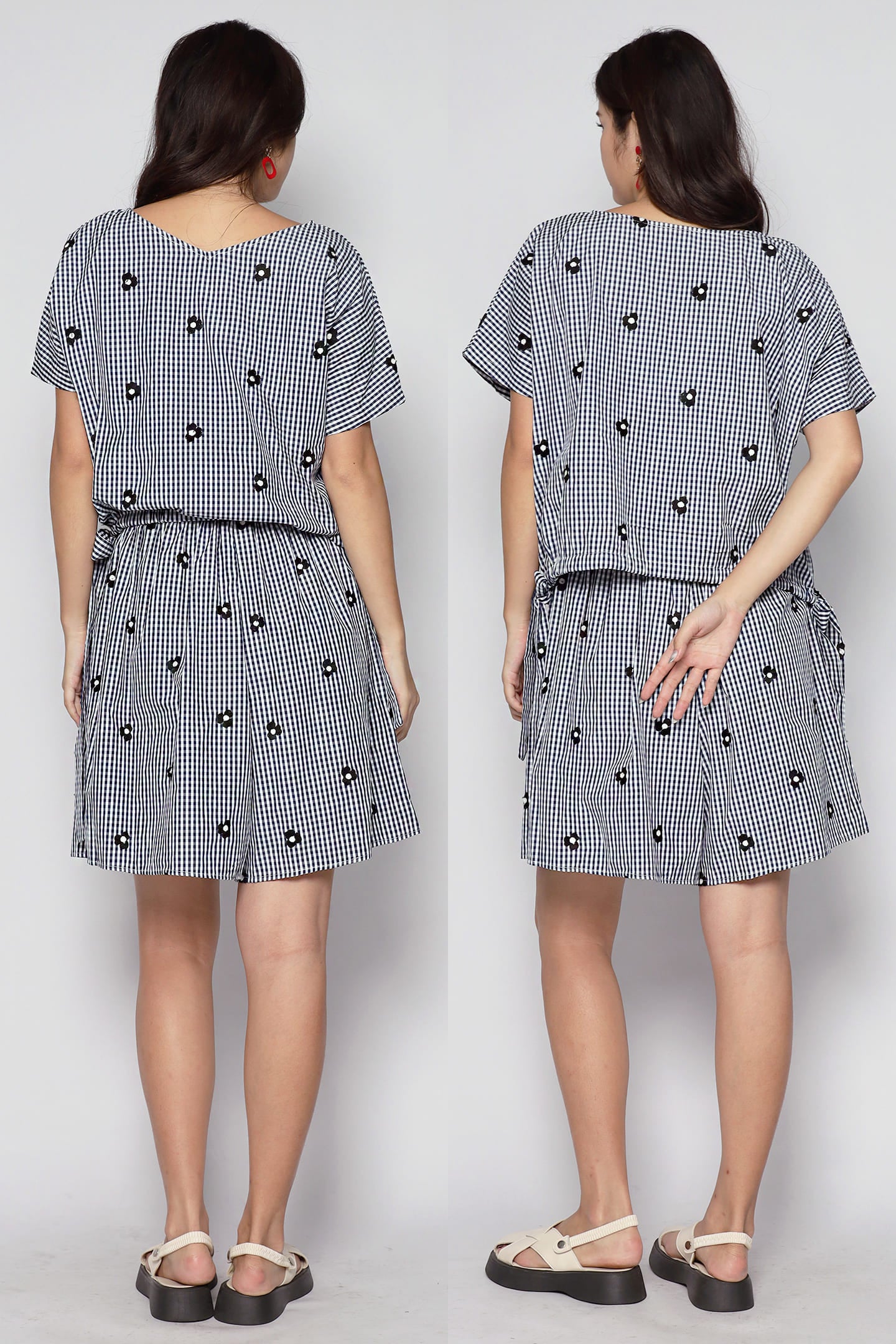Ririsu Reversible Top in Picnic Bloom