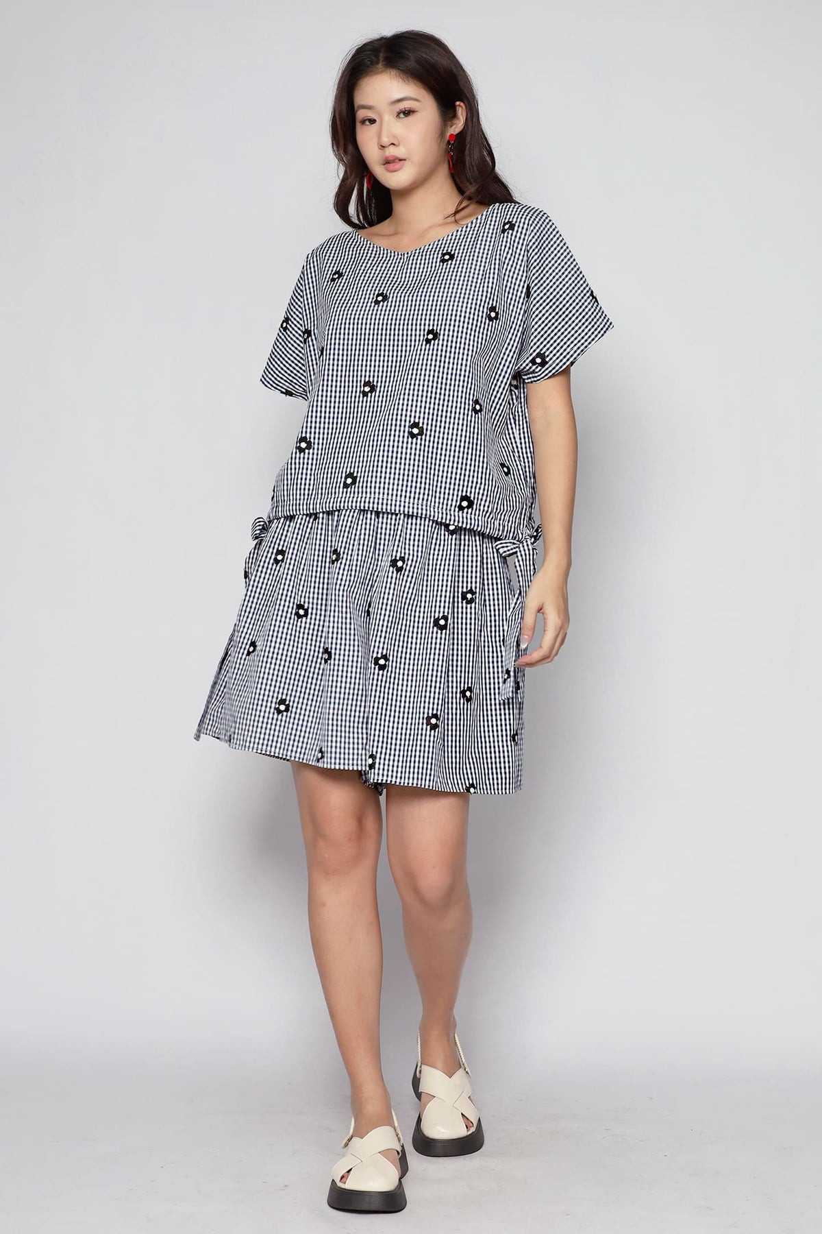 Ririsu Reversible Top in Picnic Bloom