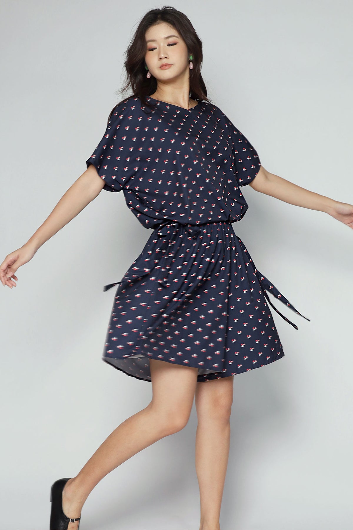 Ririsu Reversible Top in Trio Heart