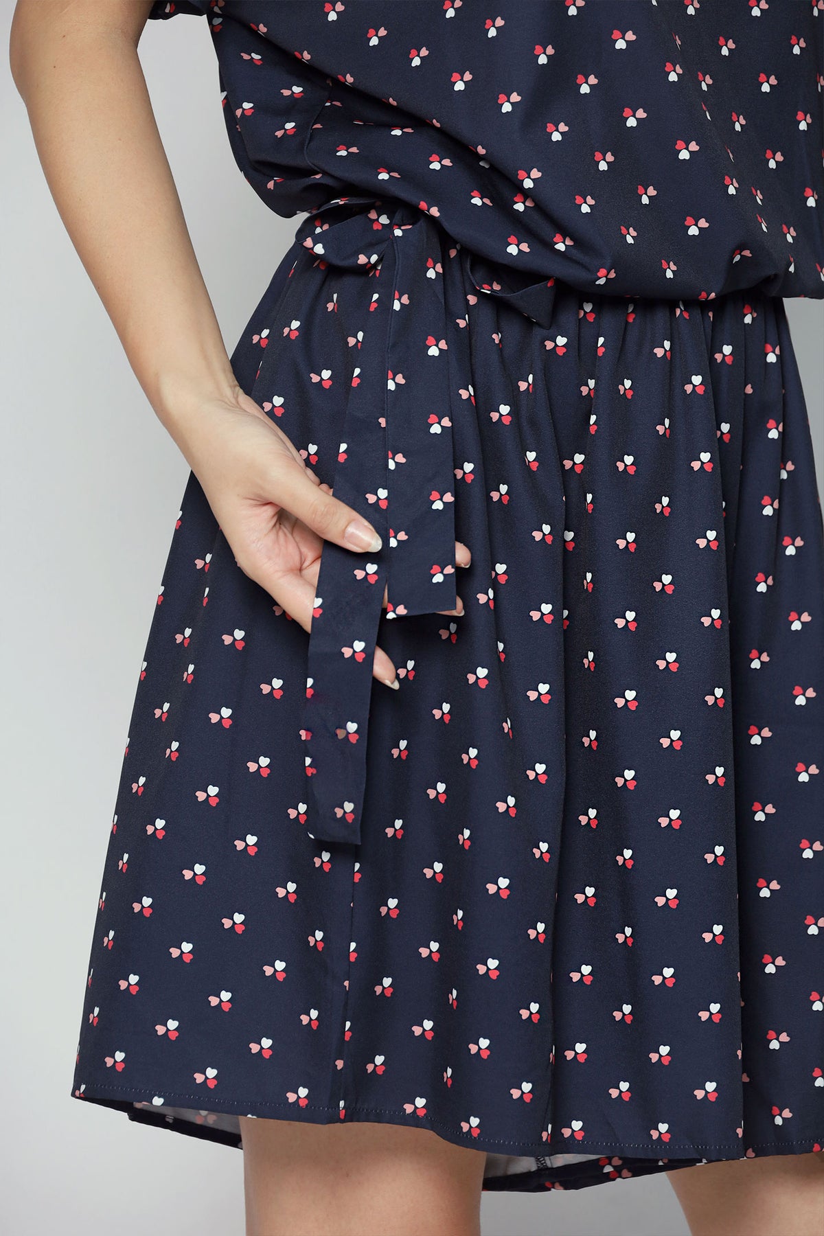 Ririsu Reversible Top in Trio Heart