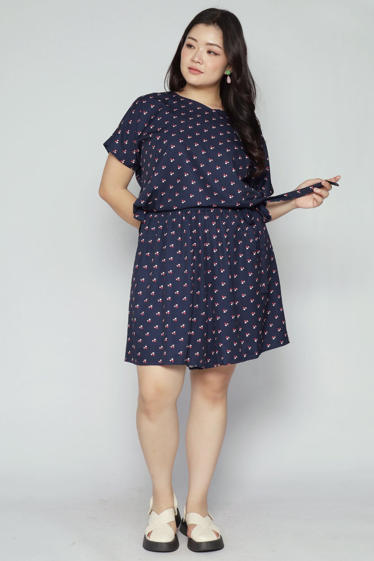 Ririsu Reversible Top in Trio Heart