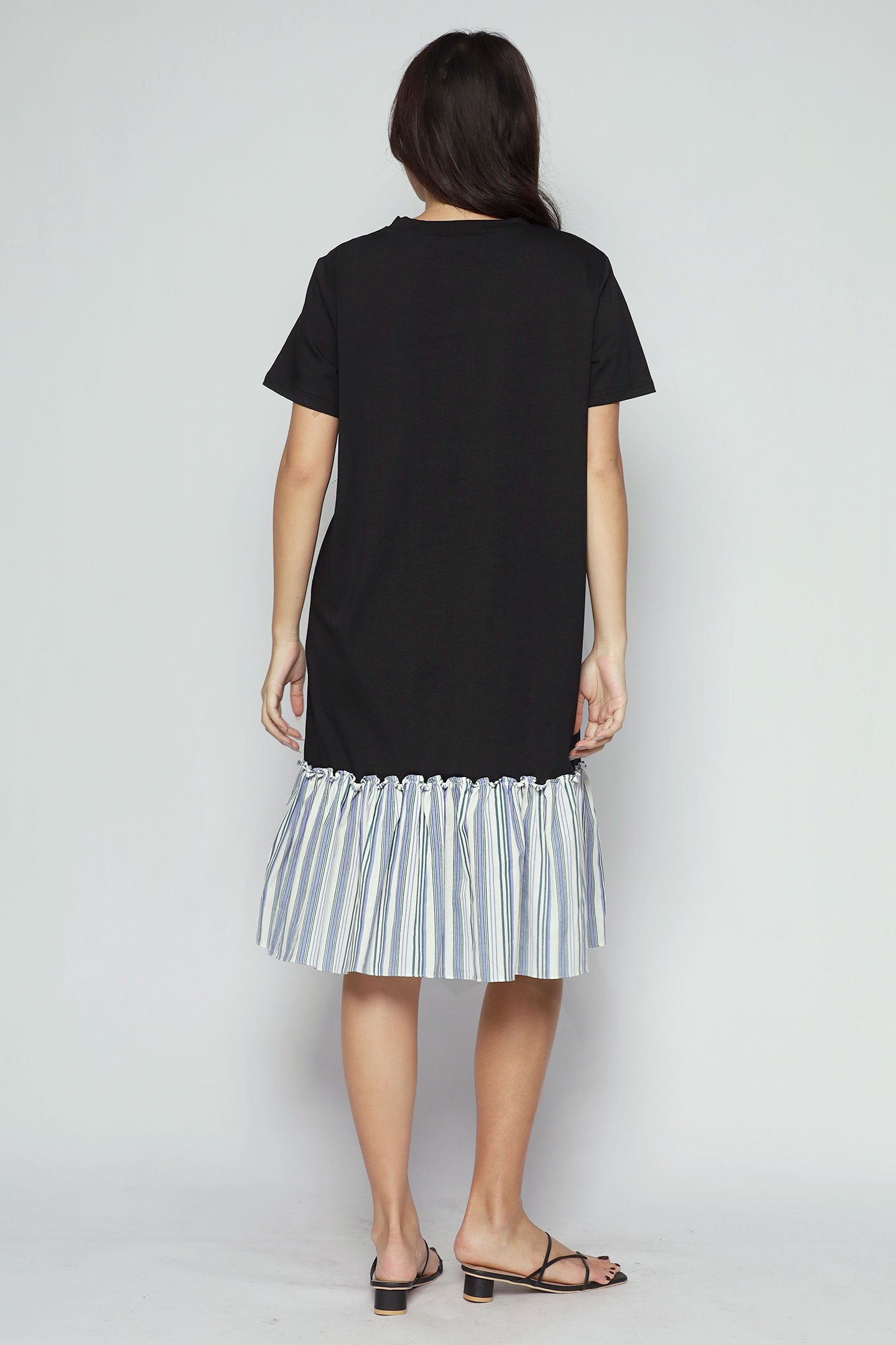 Robyn Dress in Seabreeze Stripe