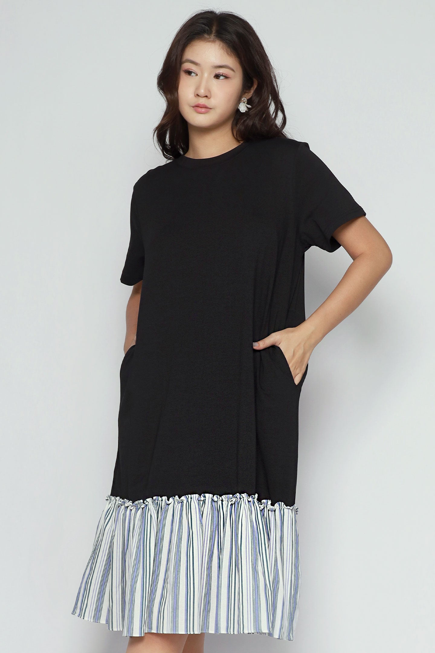 Robyn Dress in Seabreeze Stripe