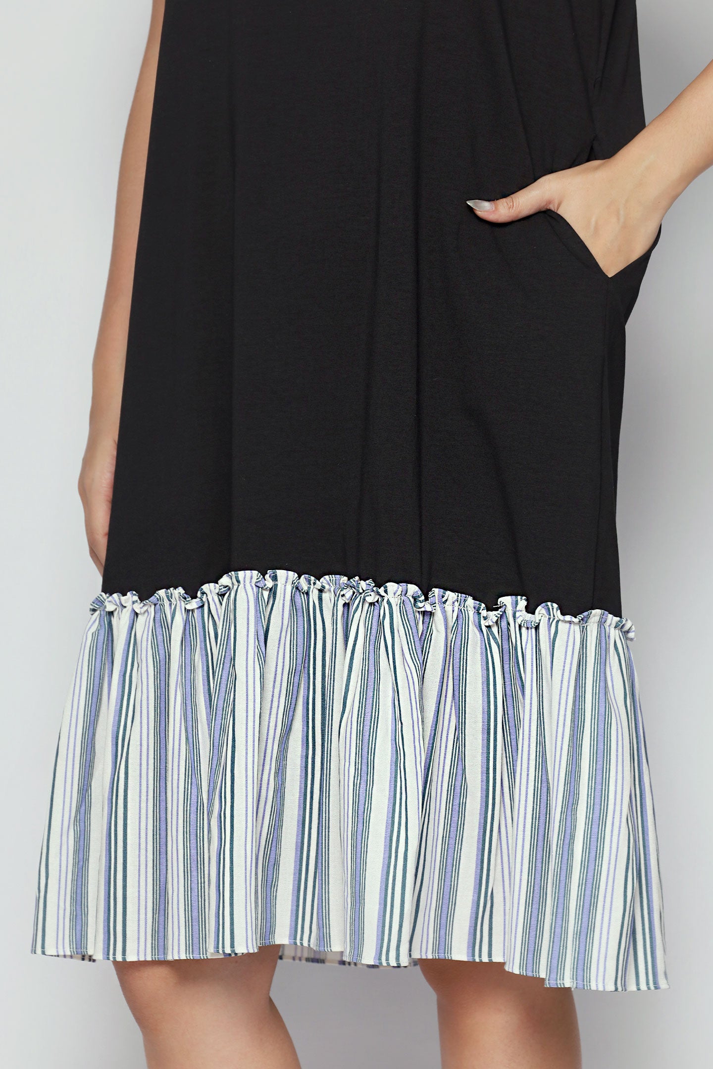 Robyn Dress in Seabreeze Stripe