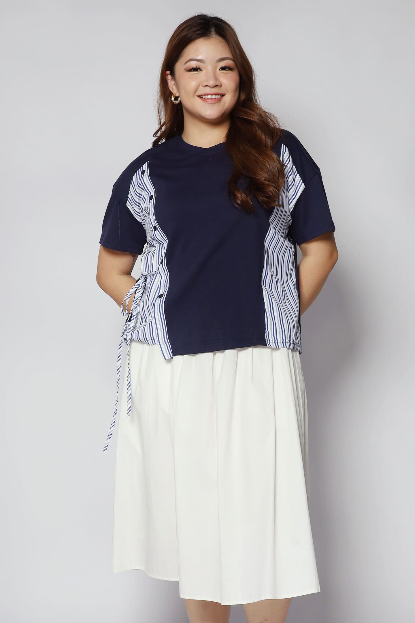 Rosti Stripes Top in Blue