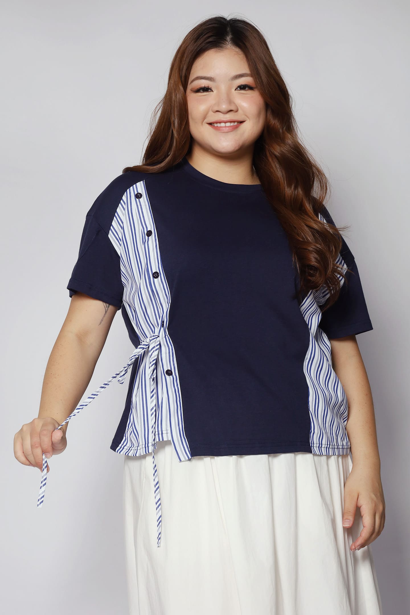 Rosti Stripes Top in Blue