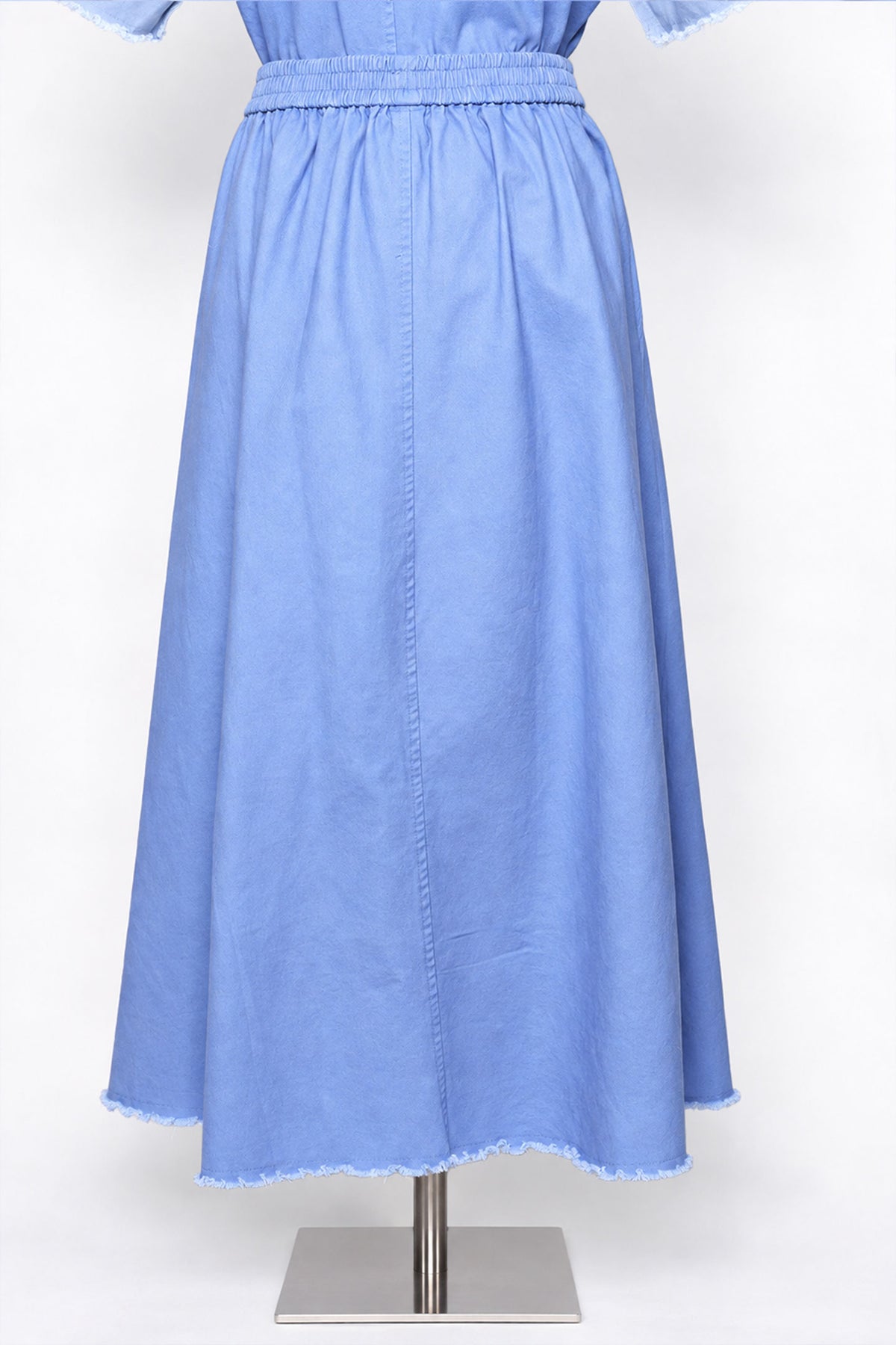 PO - Roux Denim Skirt in Blue