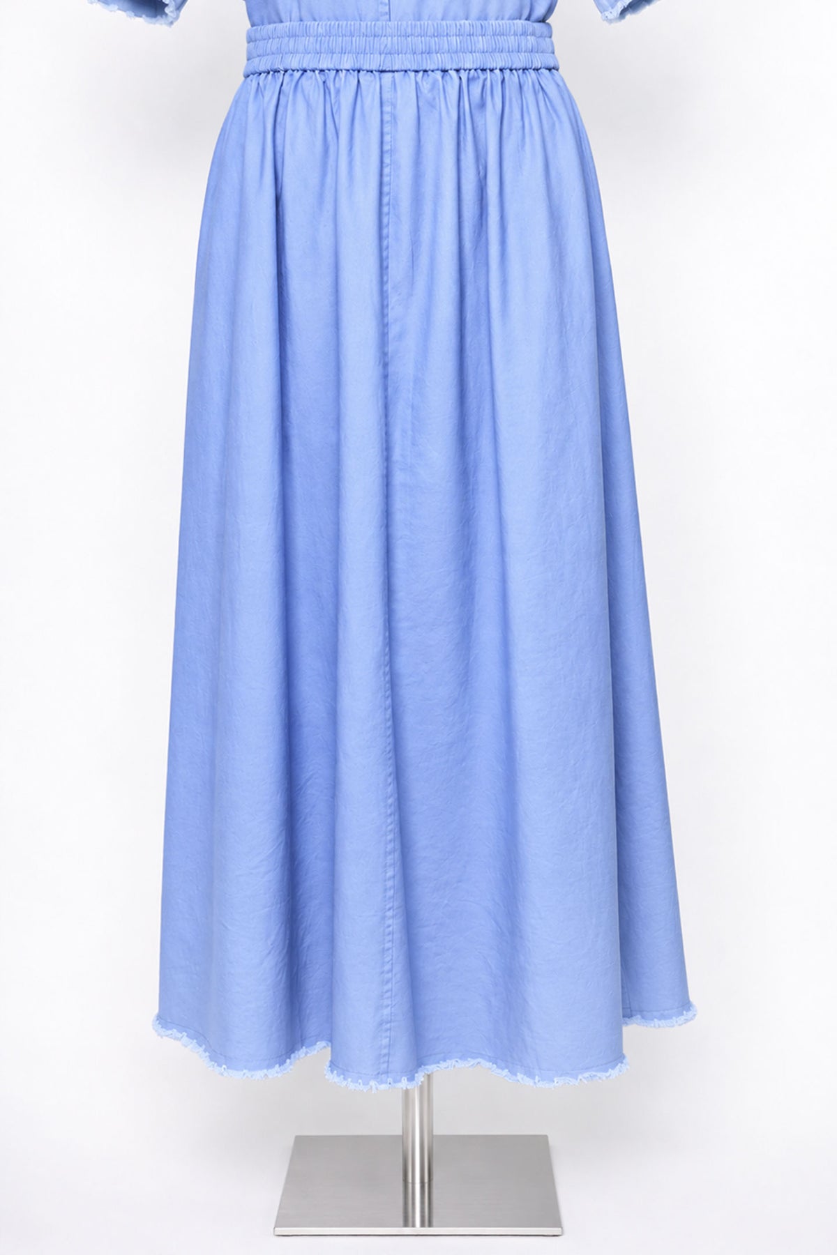 PO - Roux Denim Skirt in Blue