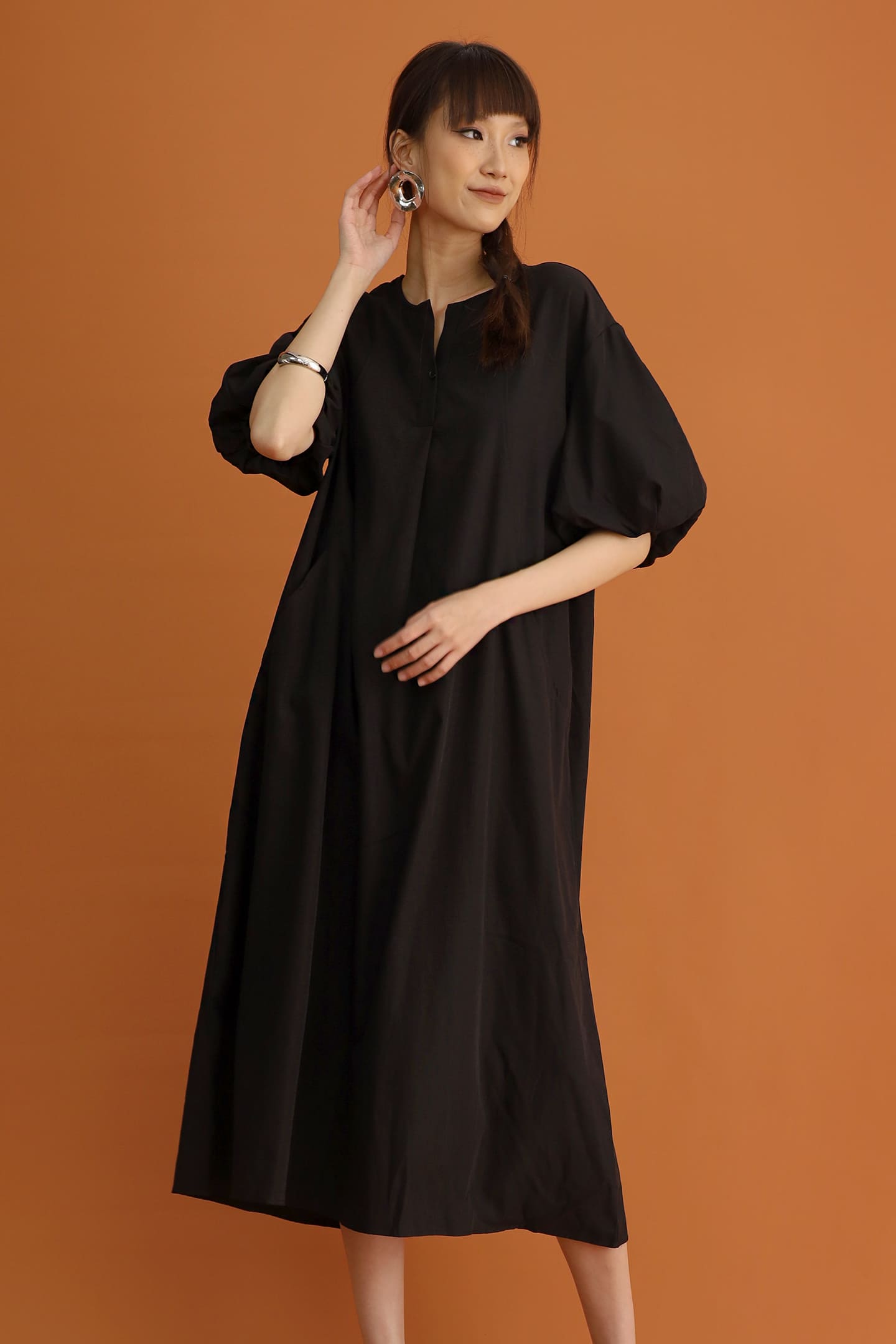 CHOSEN - Ruka Dress in Black