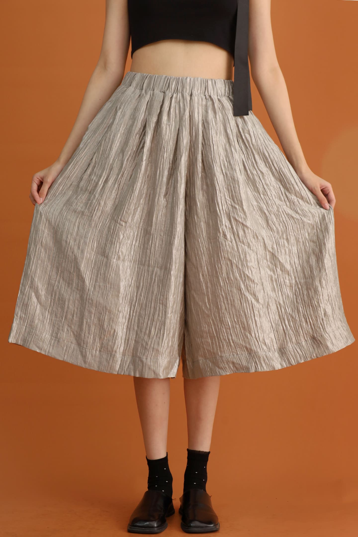 CHOSEN - Ryo Culottes Pants in Silver